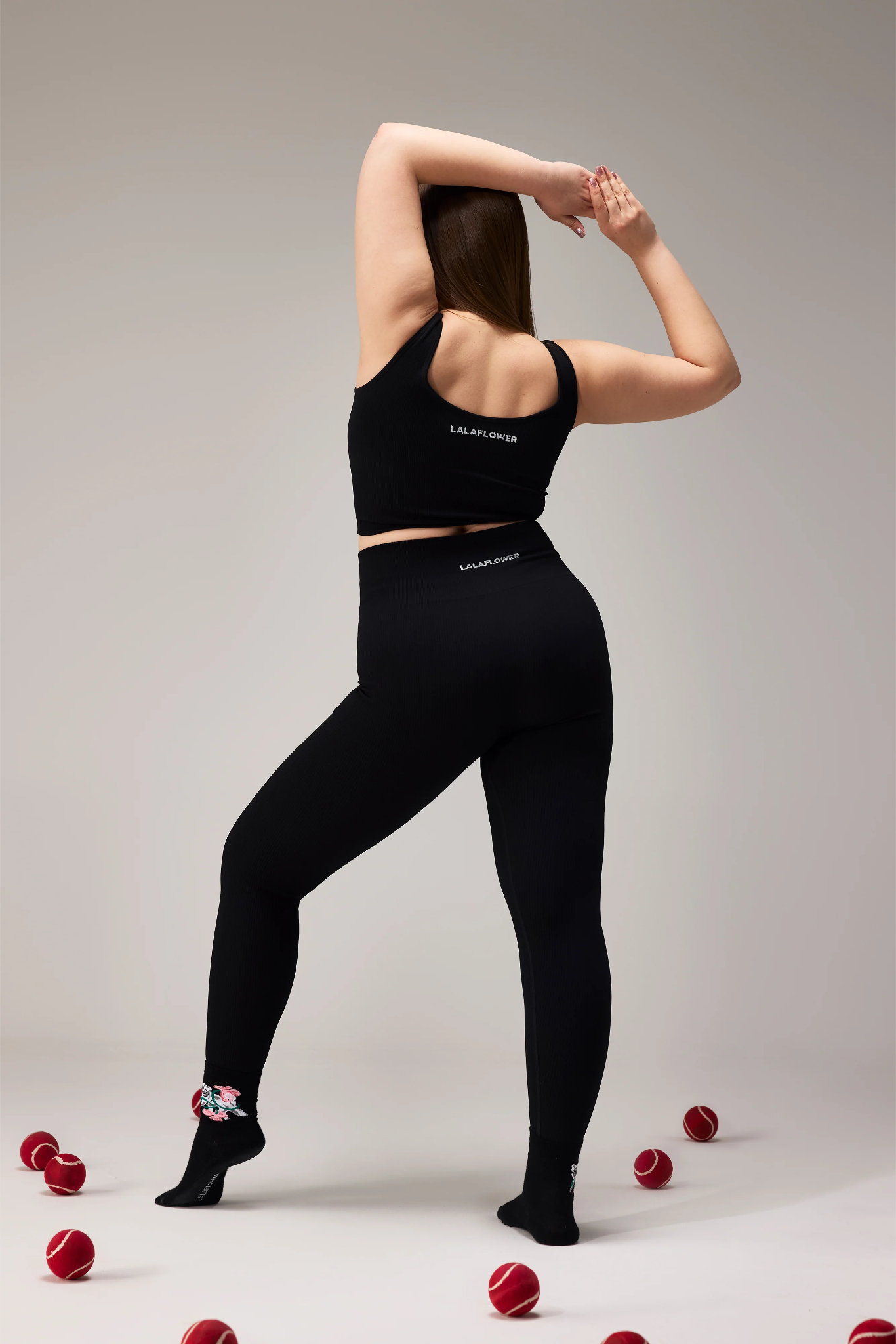 SEAMLESS LEGGINGS - BLACK