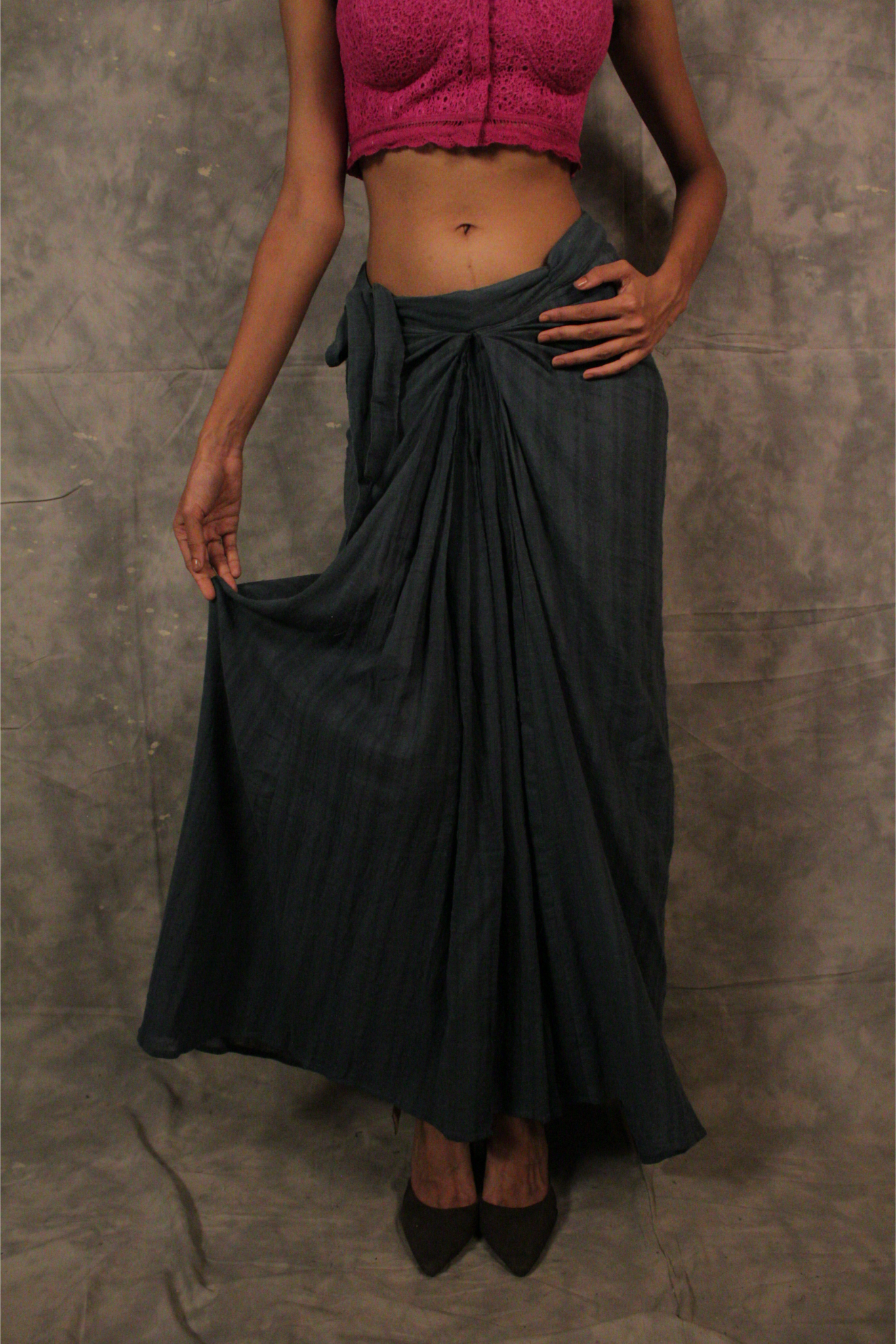Antaria wrap skirt - Lapiz