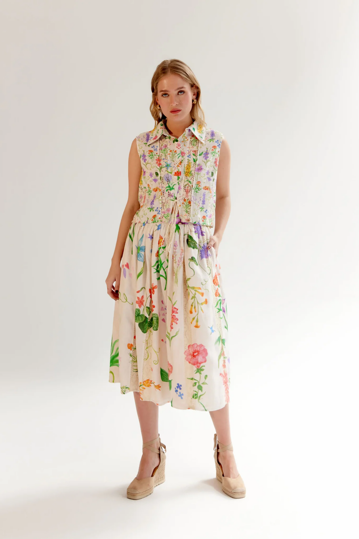 Freya Shirt - Flora