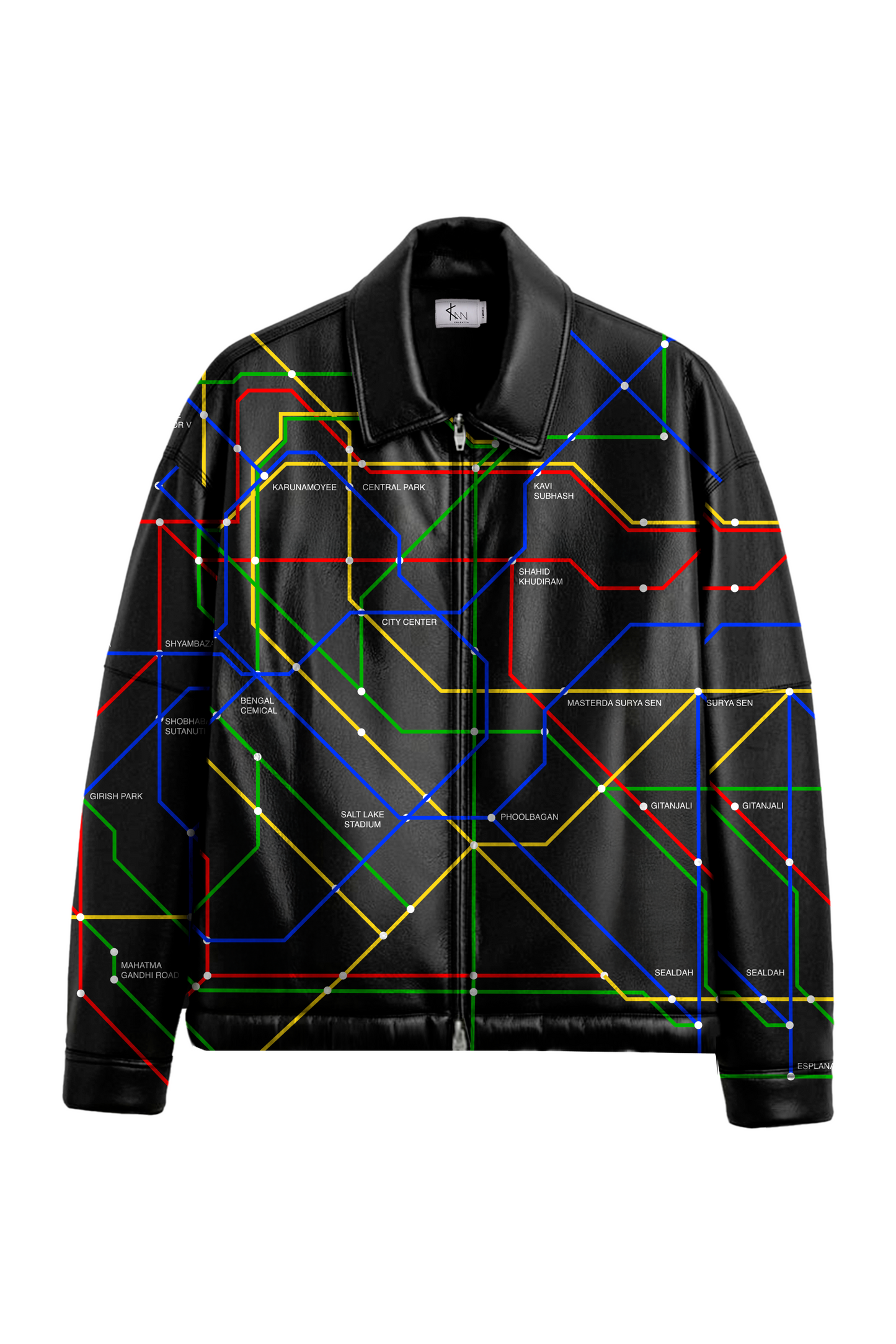 Diabolicalcutta Leather Jacket
