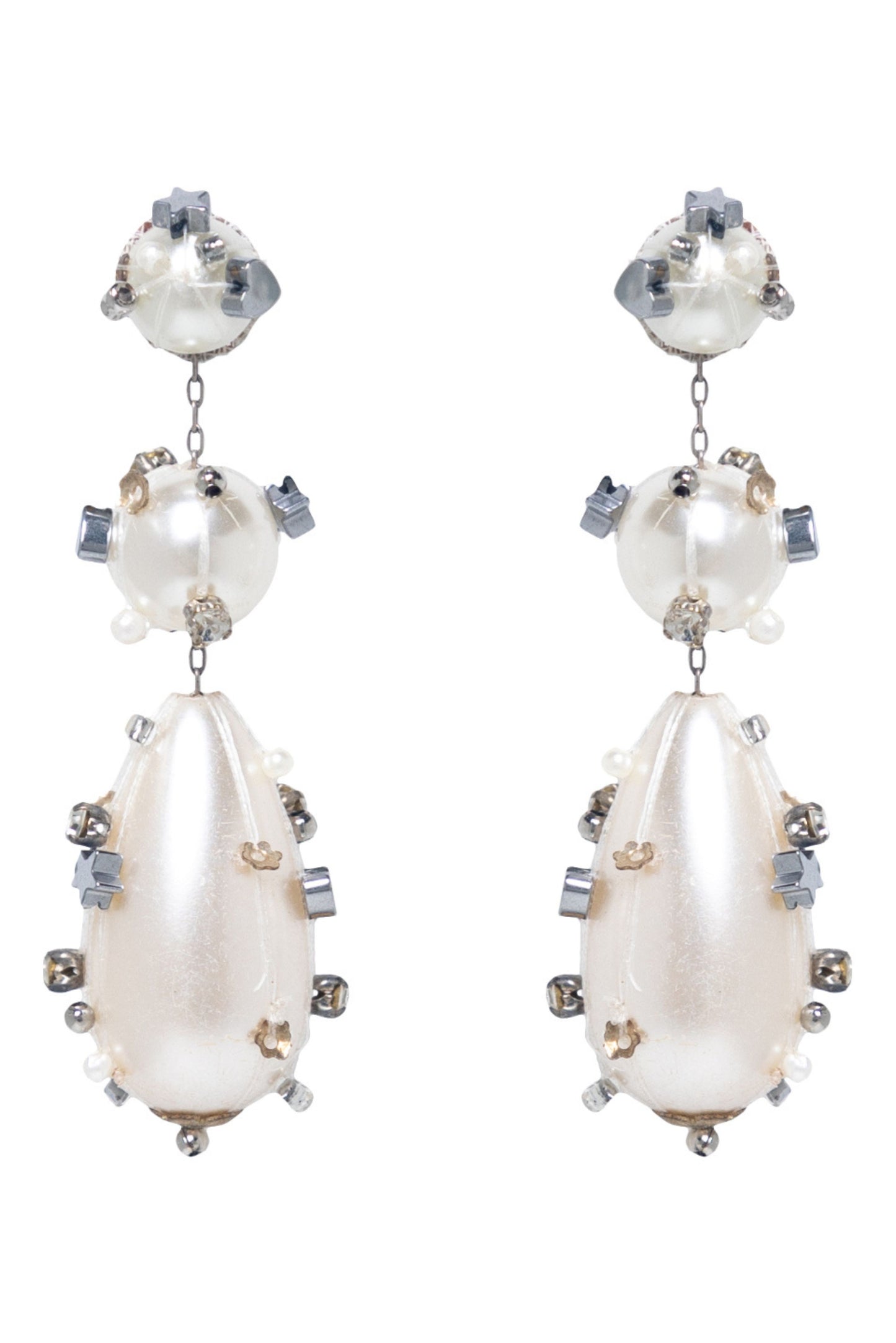 ENCRUSTED PEARL EARRINGS