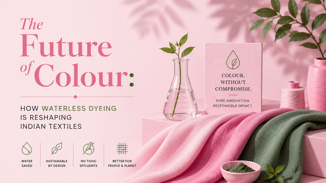 The Future of Colour: How Waterless Dyeing Is Reshaping Indian Textiles