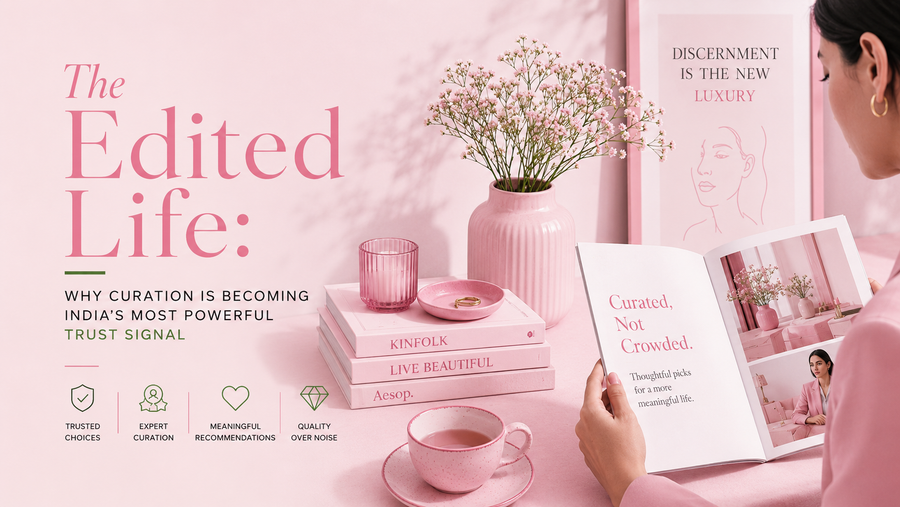 The Edited Life: Why Curation Is Becoming India's Most Powerful Trust Signal