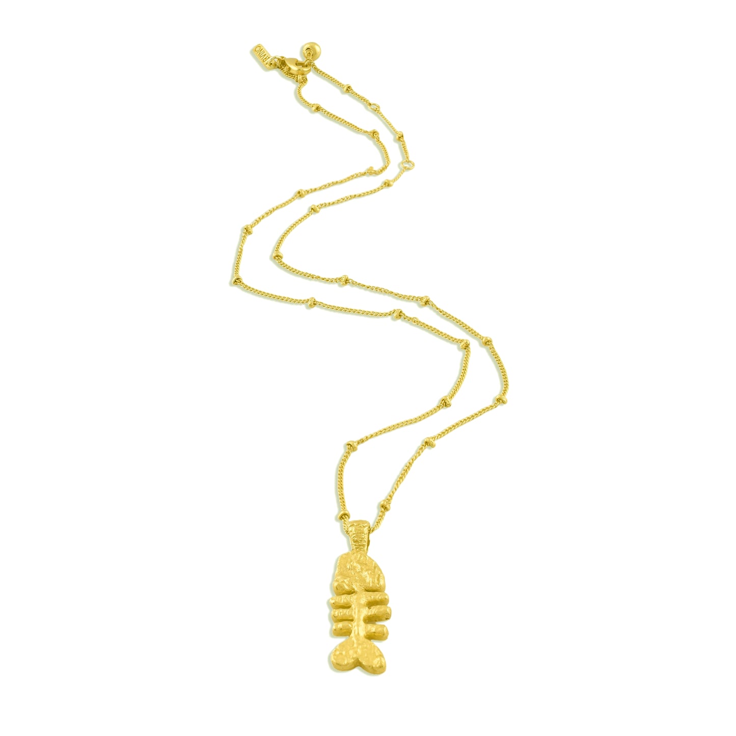 Vintage Fish Bone Necklace