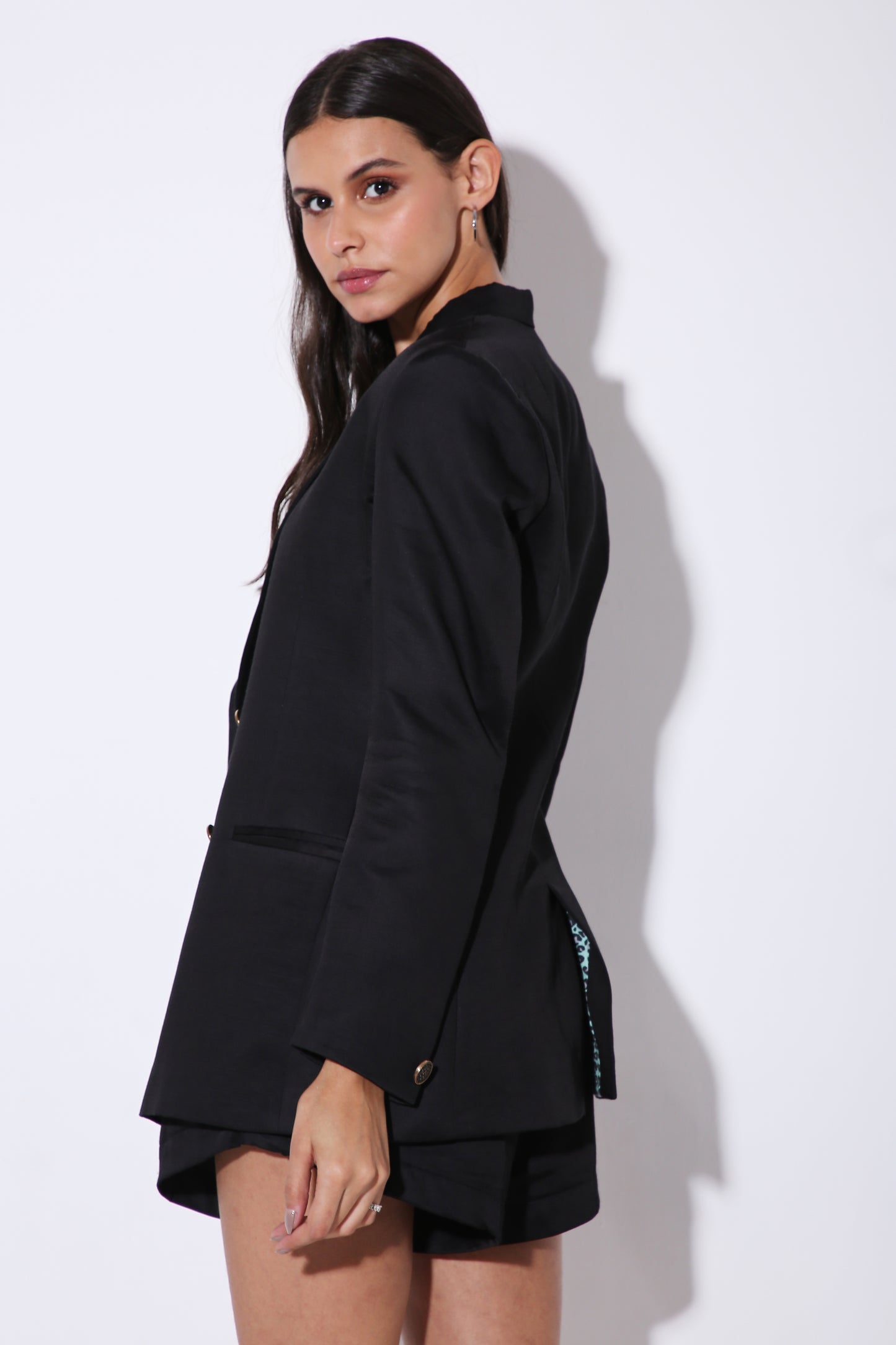 Moxie blazer - Boxy Blazer - Dark Matter