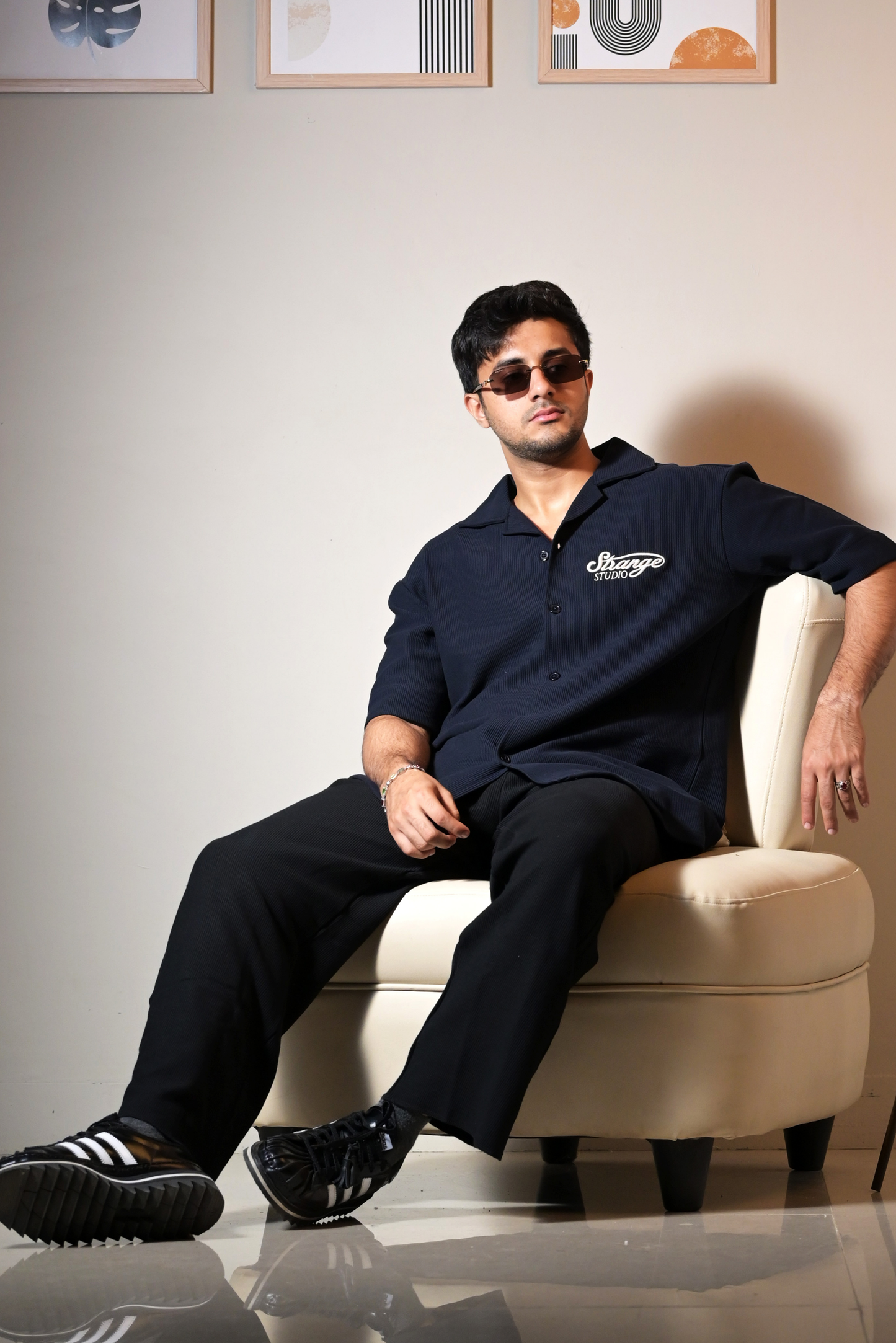Navy Resort Shirt