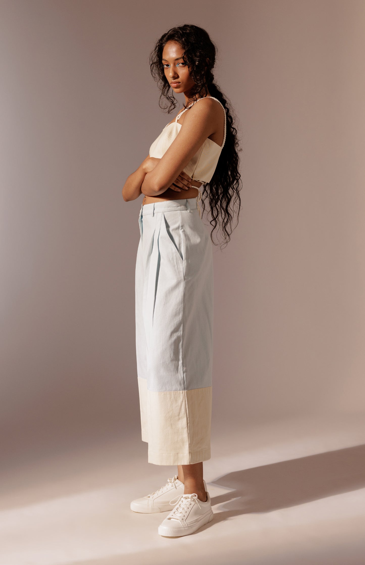 Maia Colour-Block Culottes