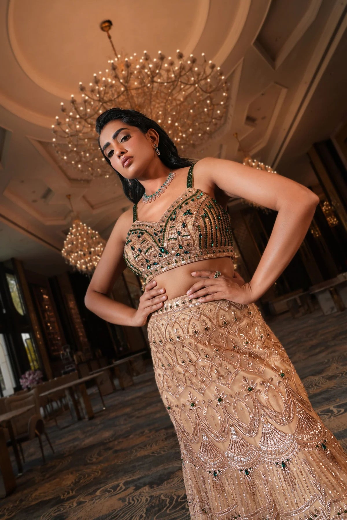 Hazoor Lehenga Set