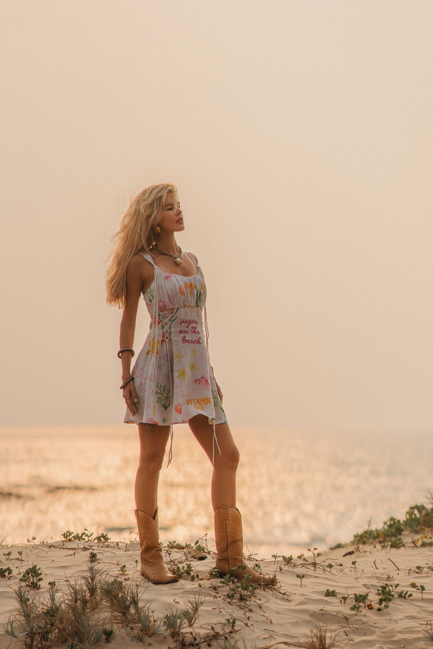 Sugar on the beach mini dress