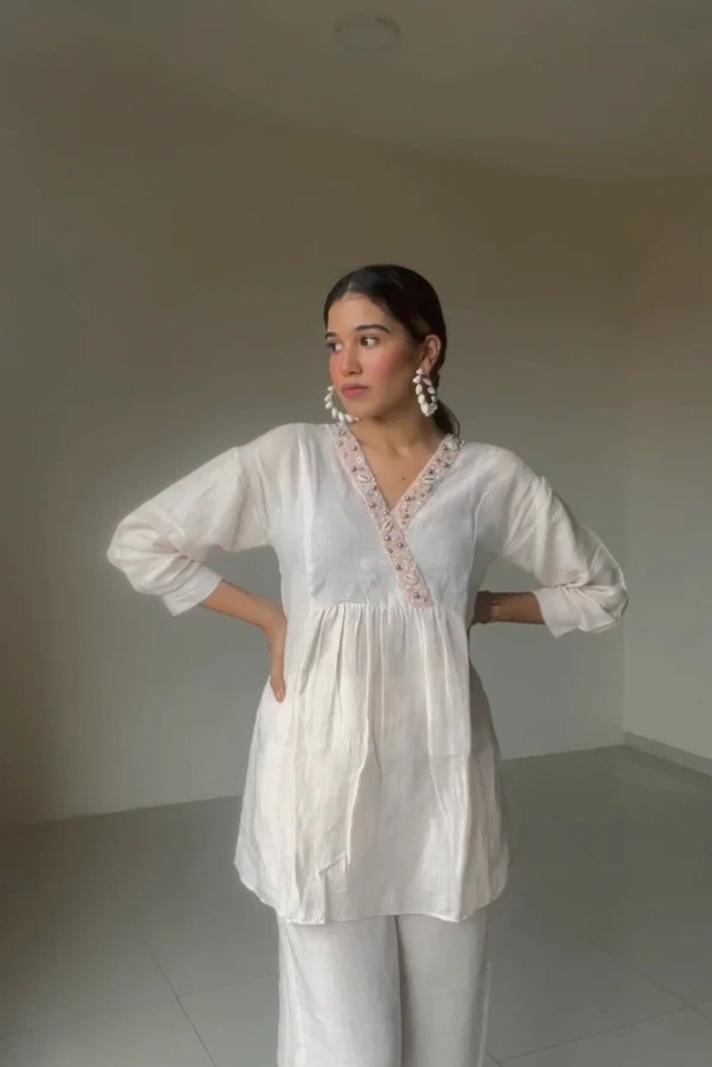 Boho linen set