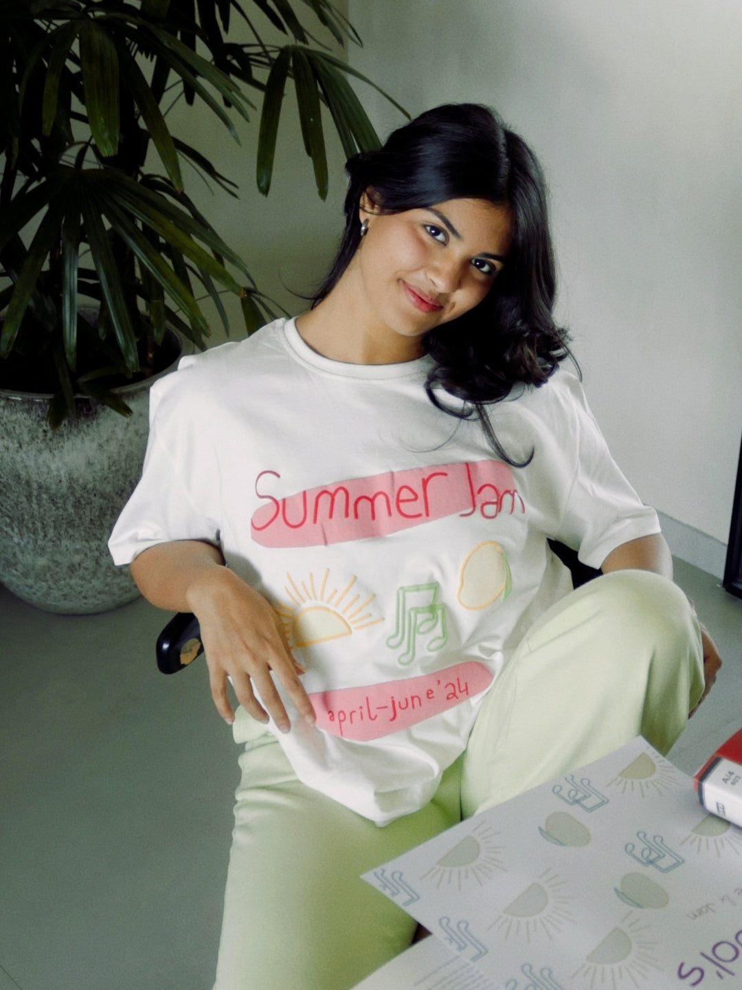 Oversized Summer Jam Tee