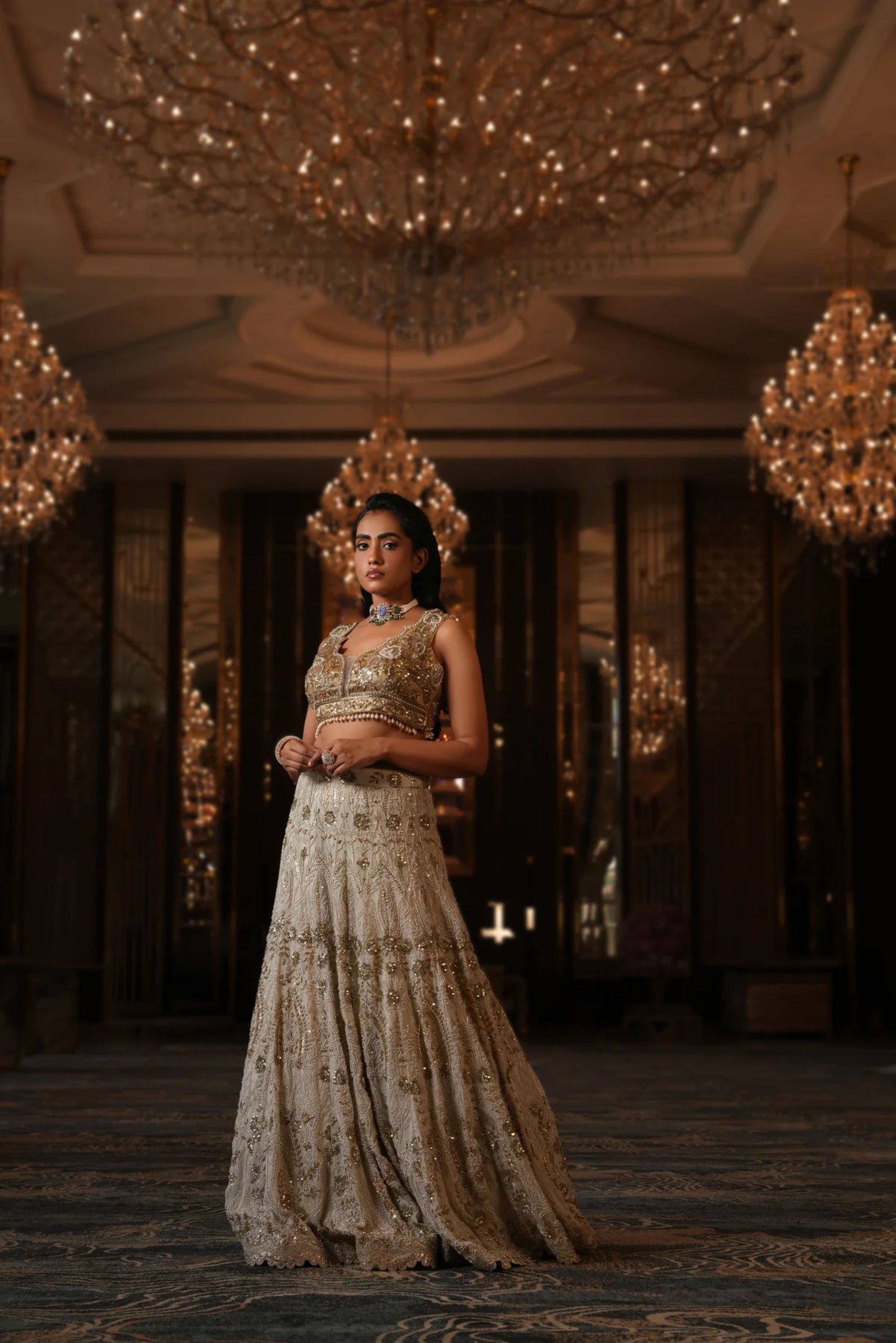 Huma Lehenga Set