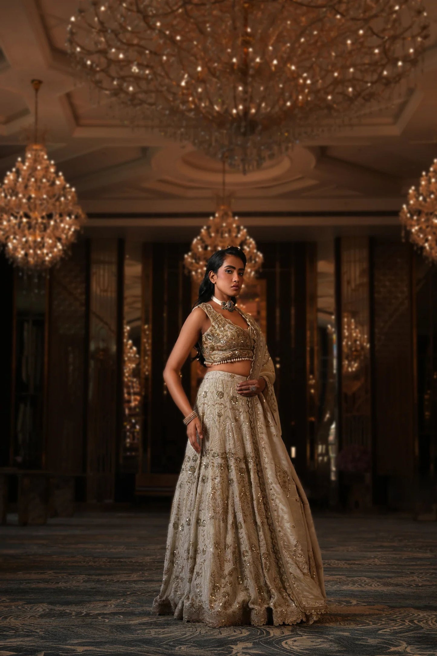 Huma Lehenga Set