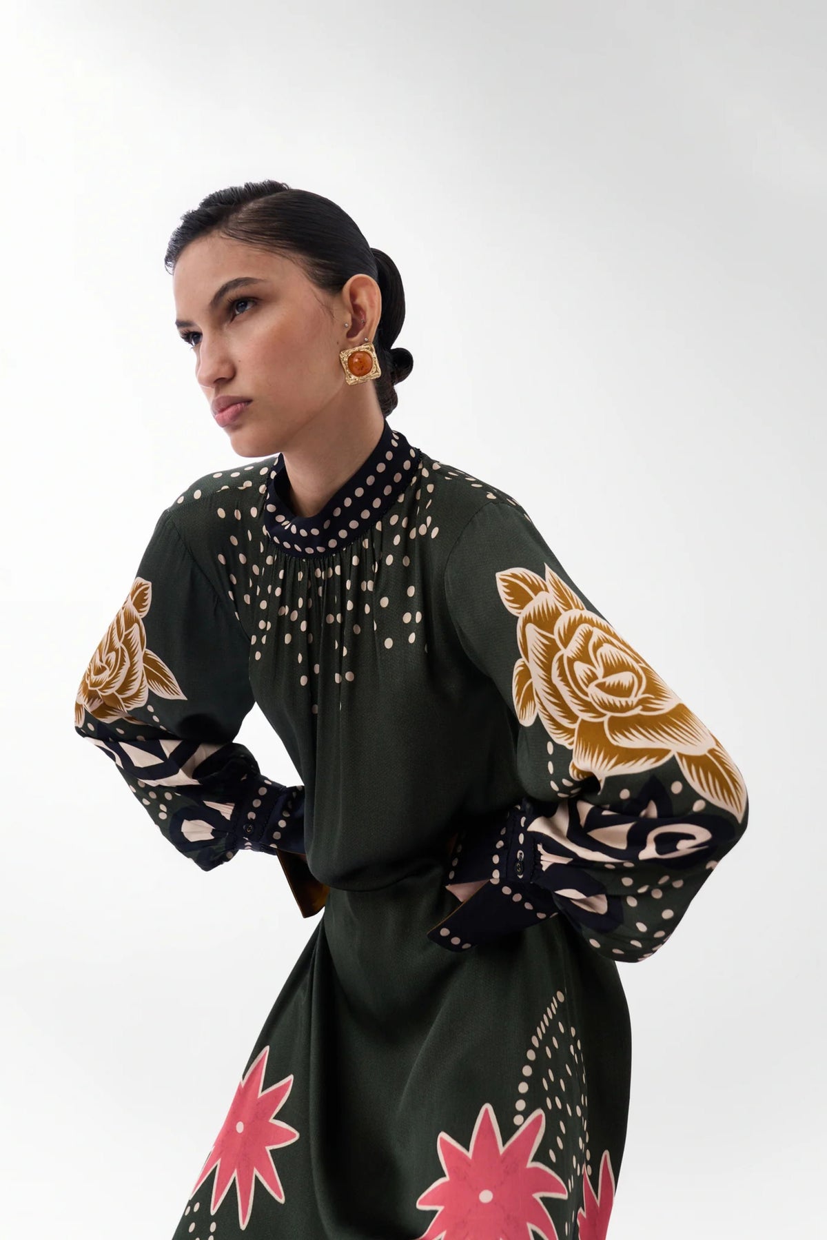 Amber Maxi - Old Rose