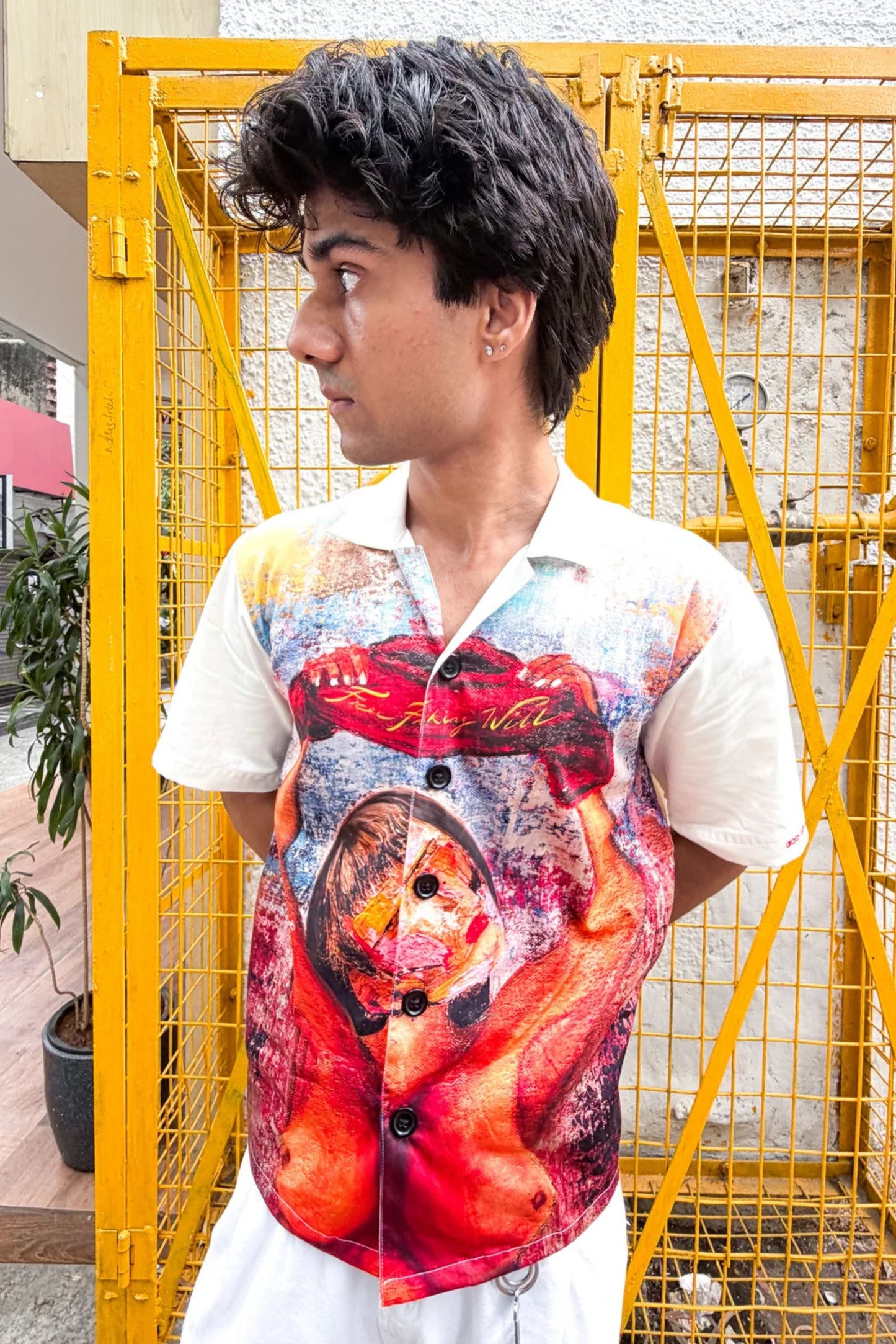 FREE FUCKING WILL RESORT SHIRT