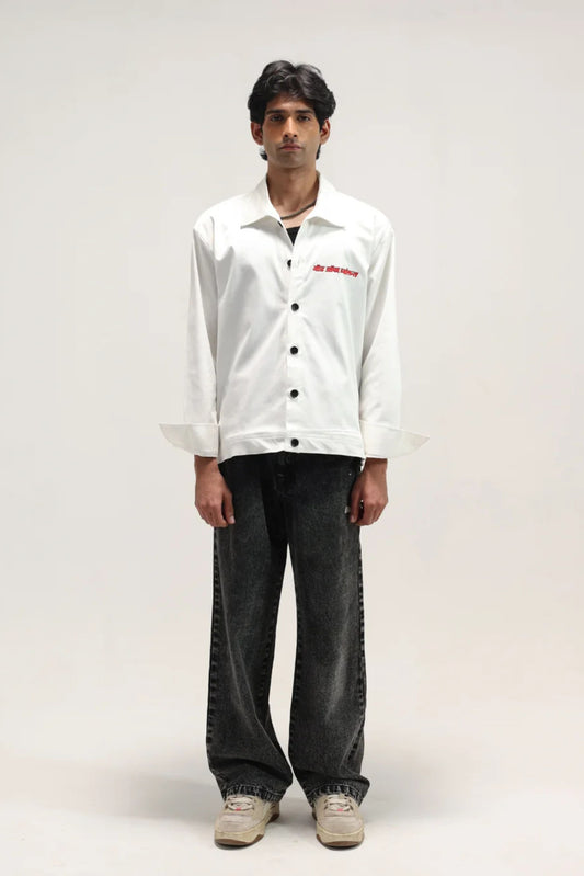 ANANT MUKHA RELAXED OVERSHIRT