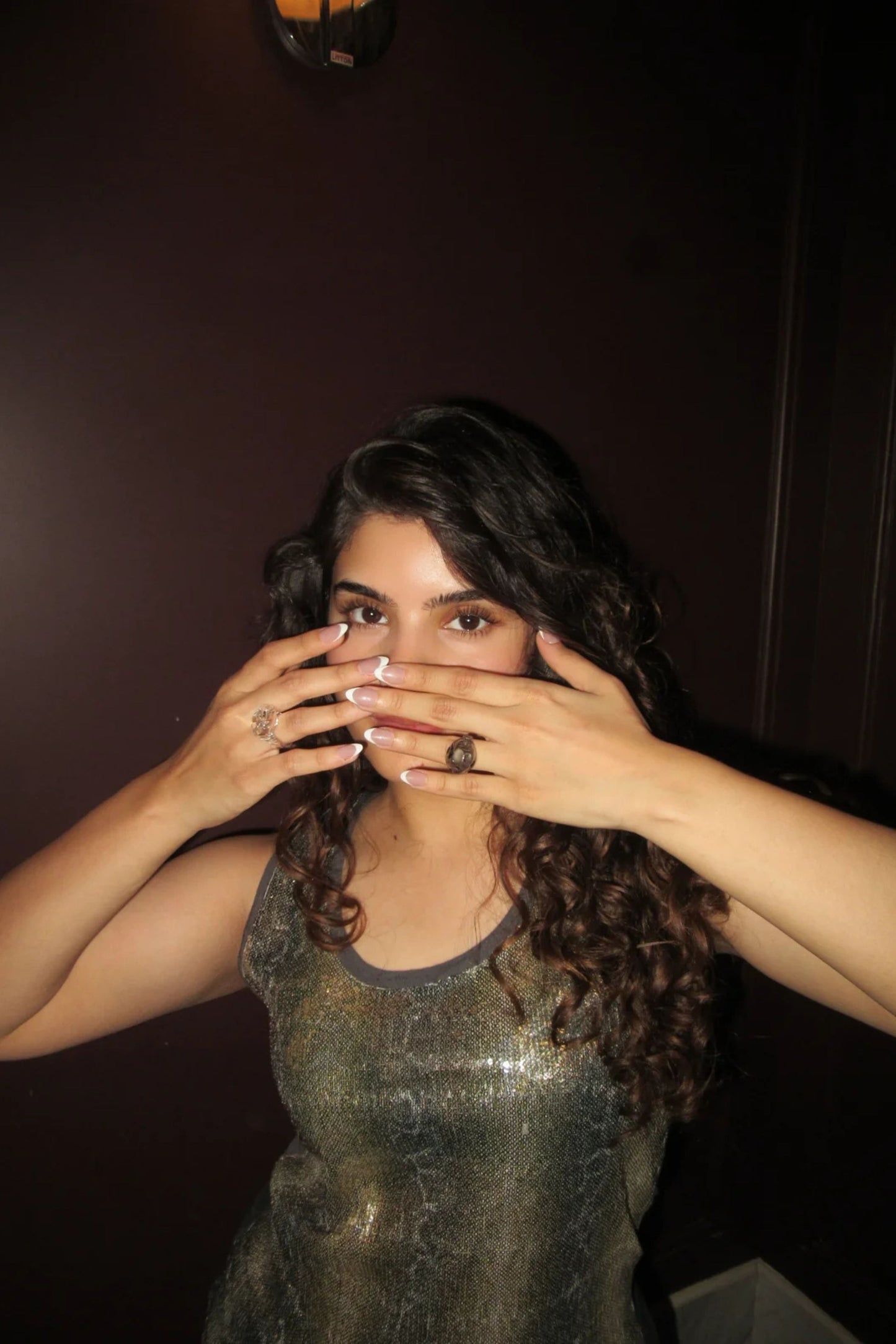 The Amorphous Ring in Smoky Black