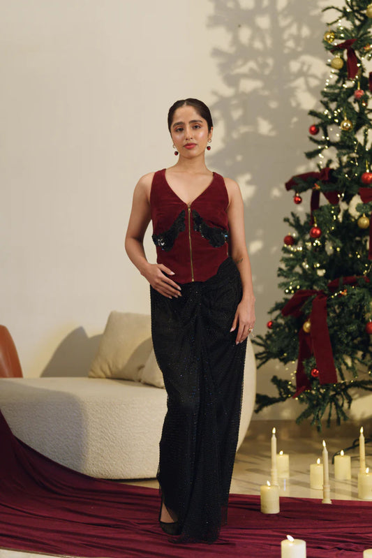 The ruby Corset