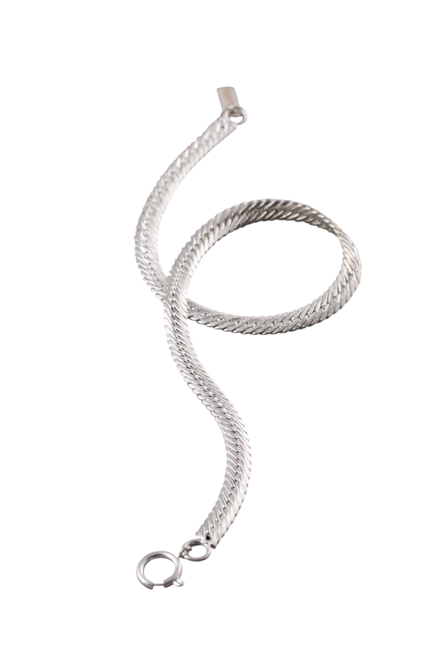 Anaika Reversible Silver Tint Chain