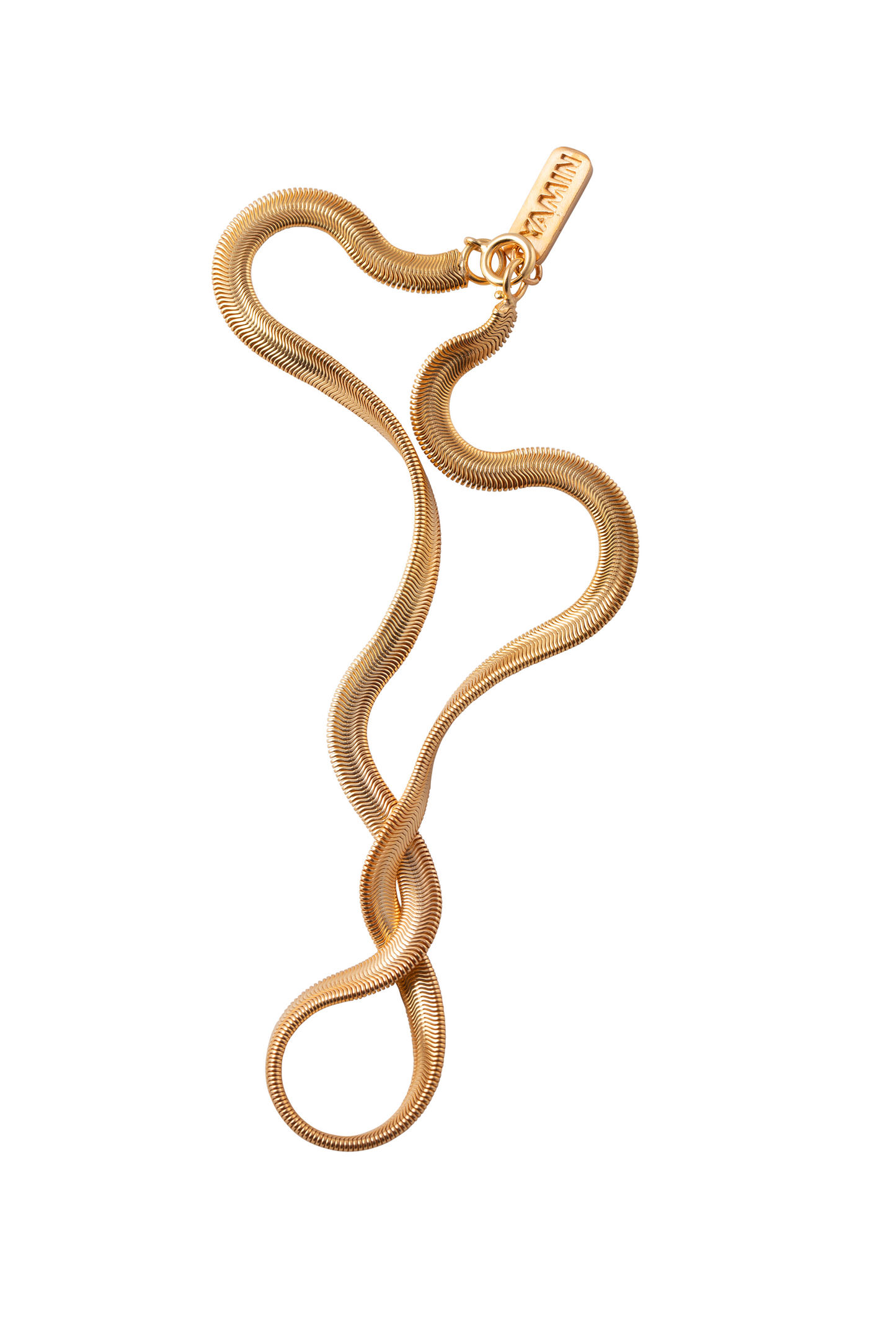 Bahar Thin Gold Chain Necklace