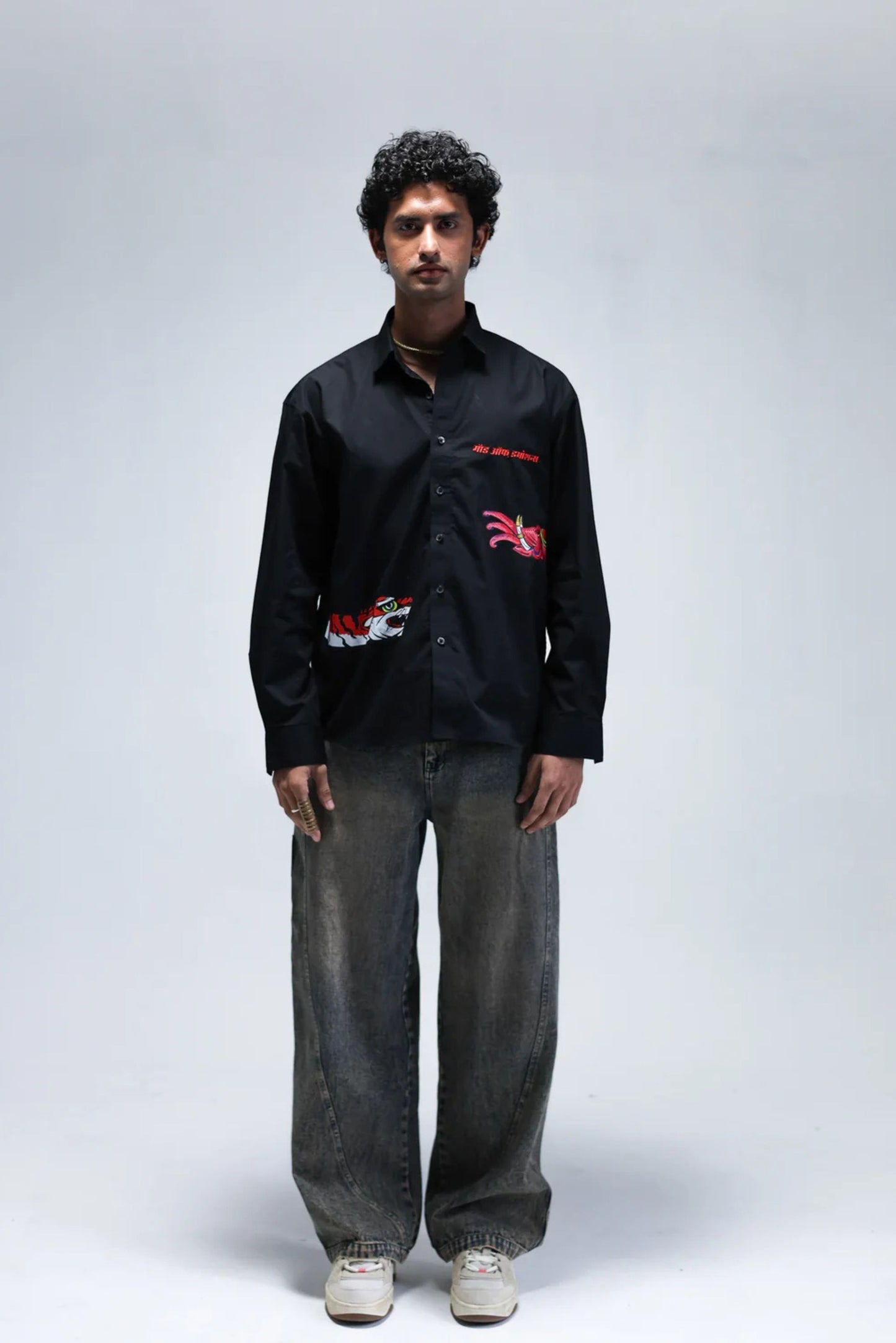BHUJANG OVERSIZED FIT SHIRT