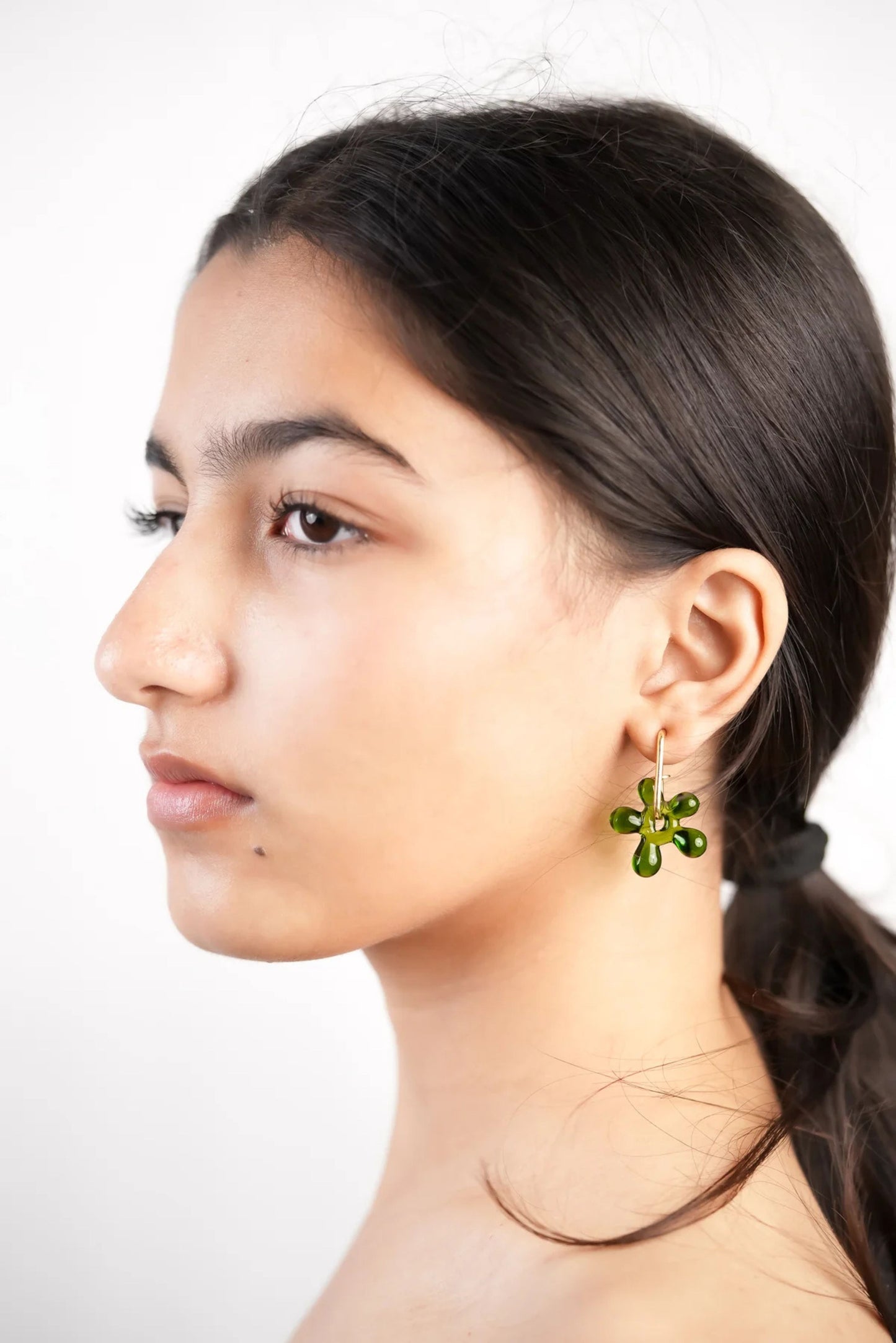 Blossom hoops (Green)