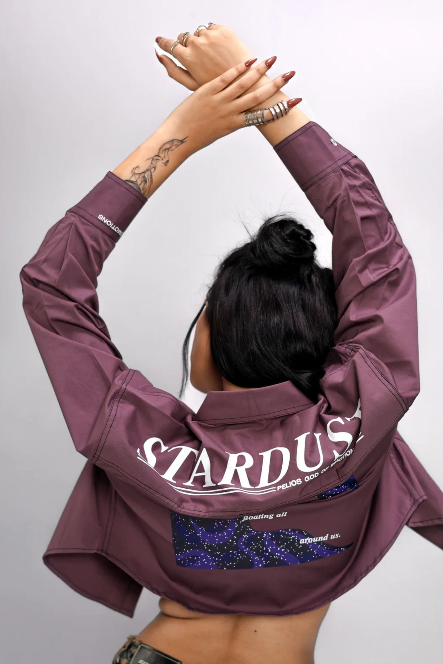 STARDUST WOMEN CROPPED SHIRT