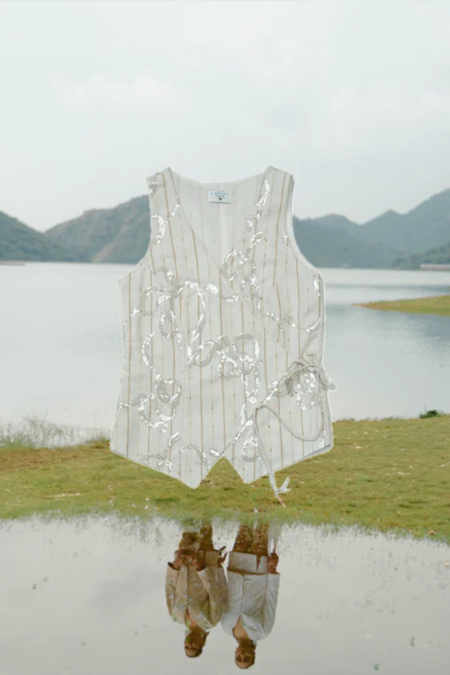 Star girl wrap top