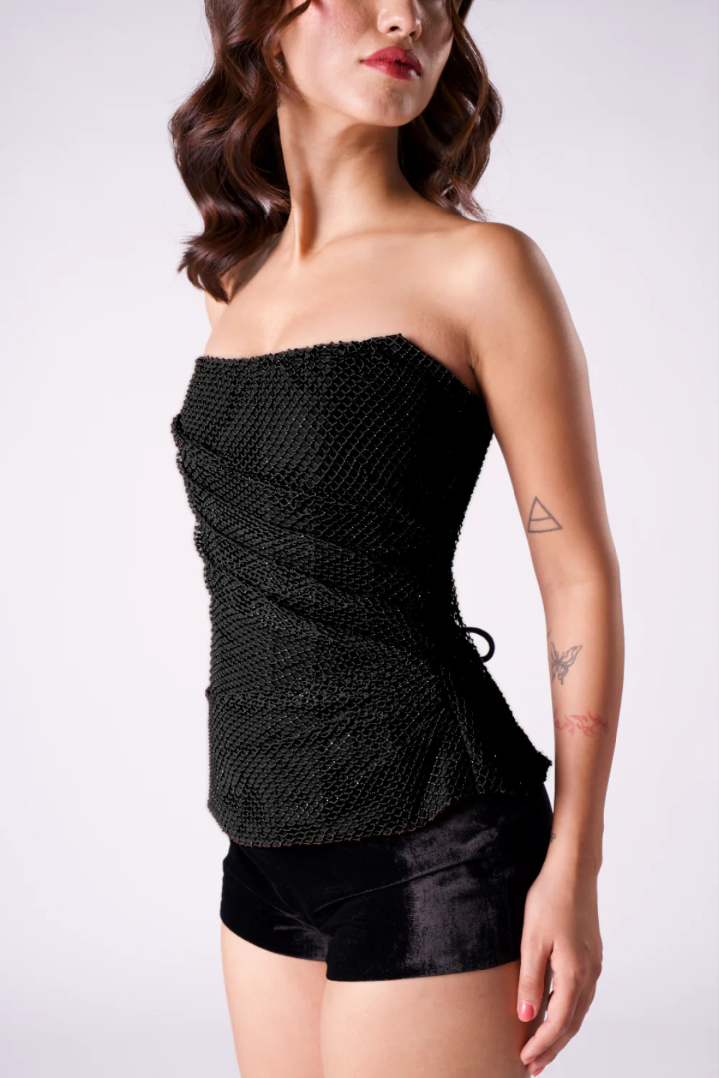 Black Velvet shorts