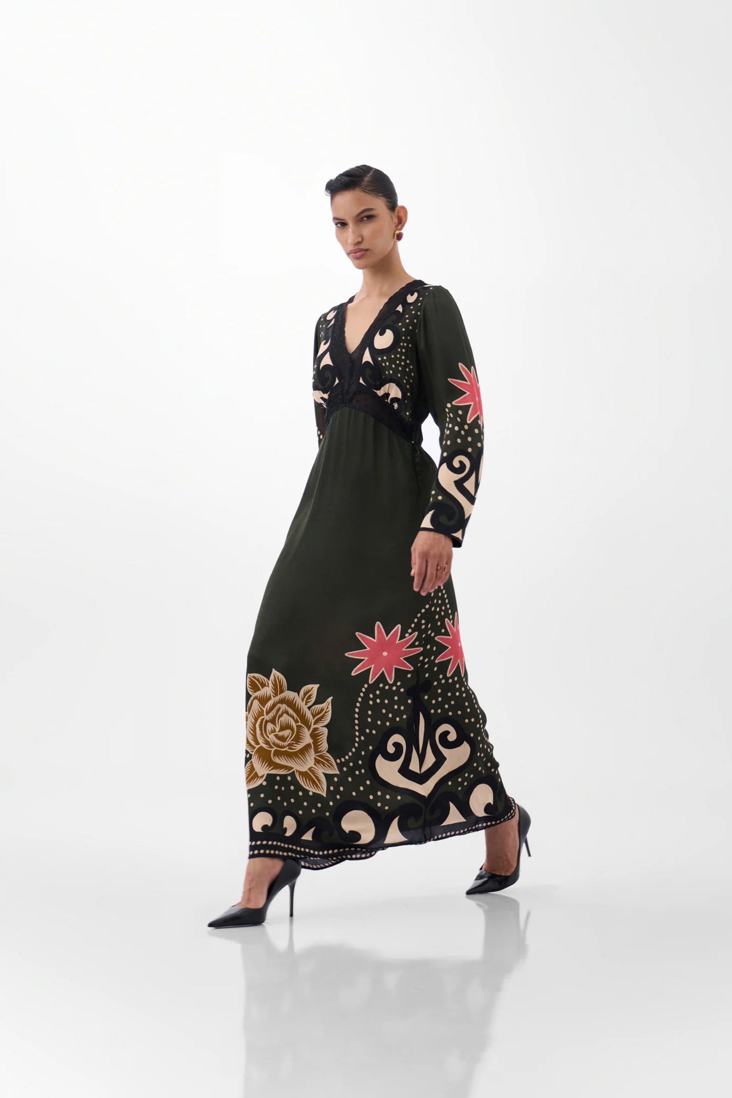 Aura Maxi - Old Rose