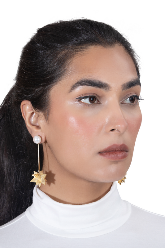 Setareh Gold Earrings