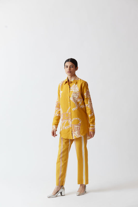 SHERNI CO-ORD (YELLOW)