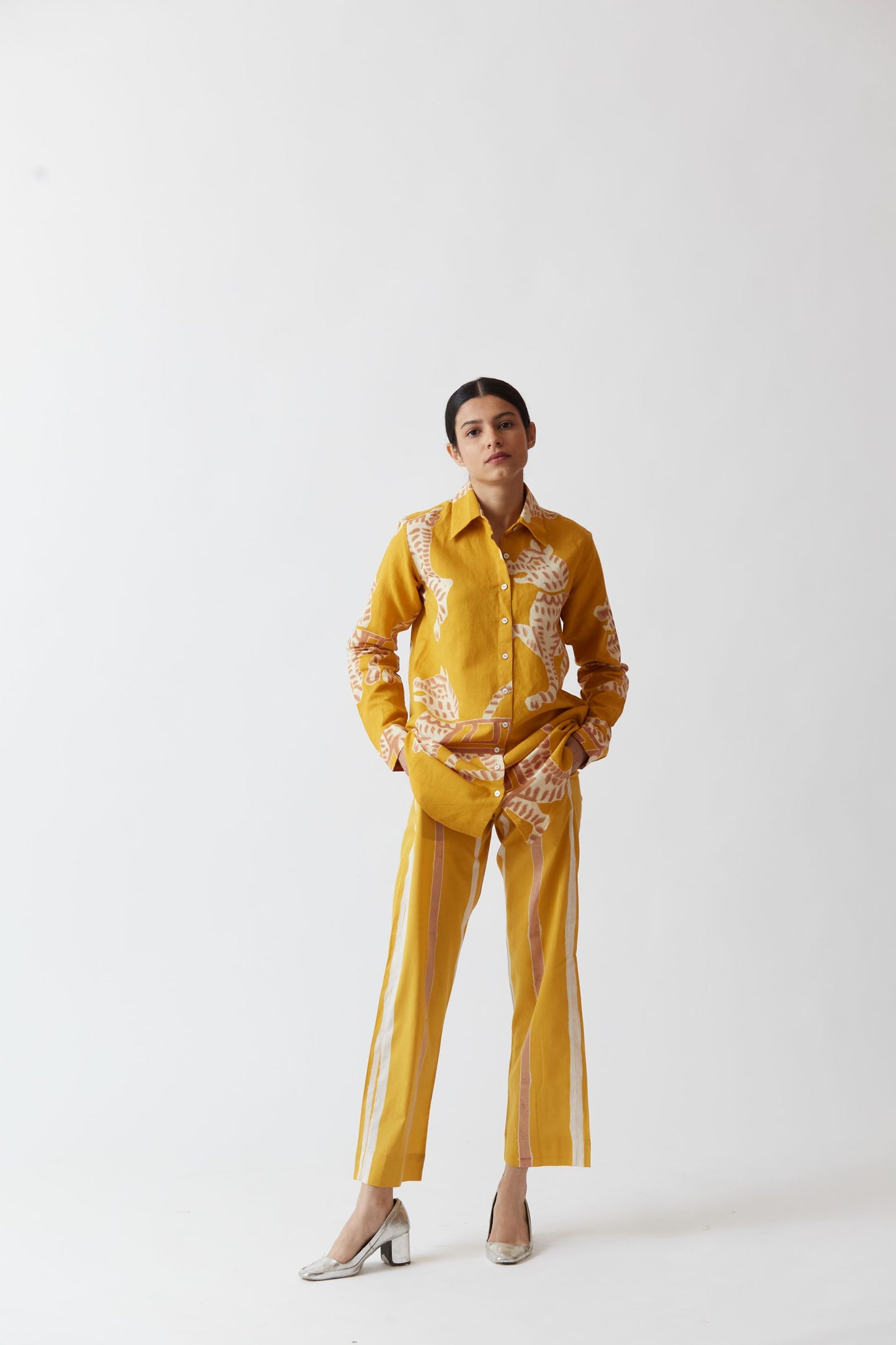 SHERNI CO-ORD (YELLOW)