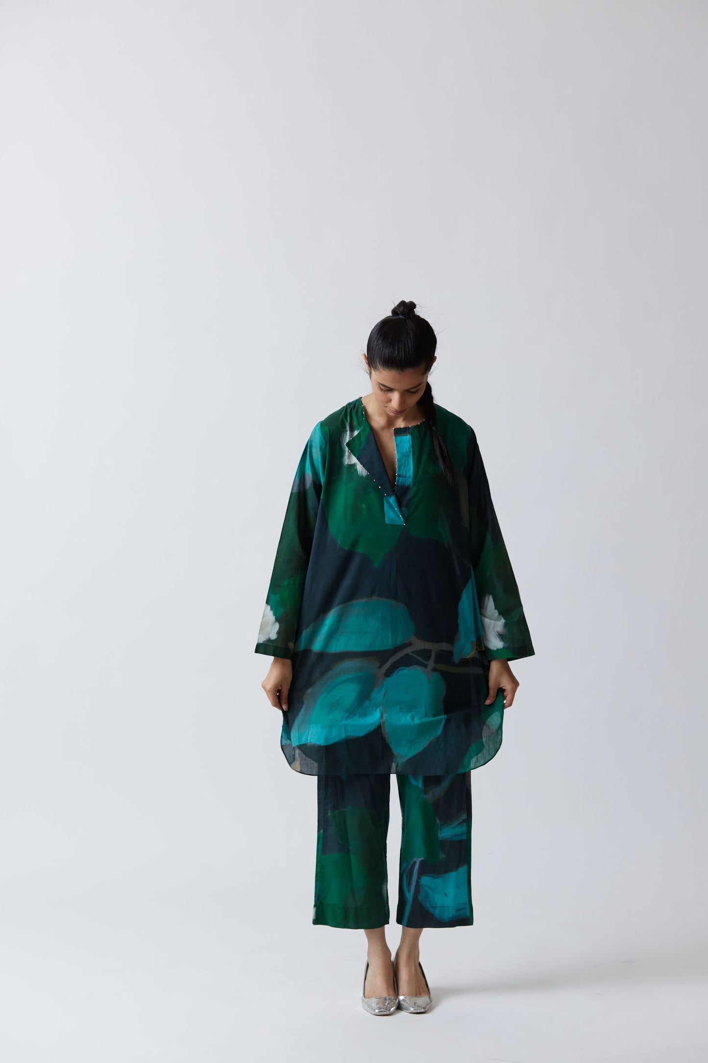 JADE COTTON KURTA SET