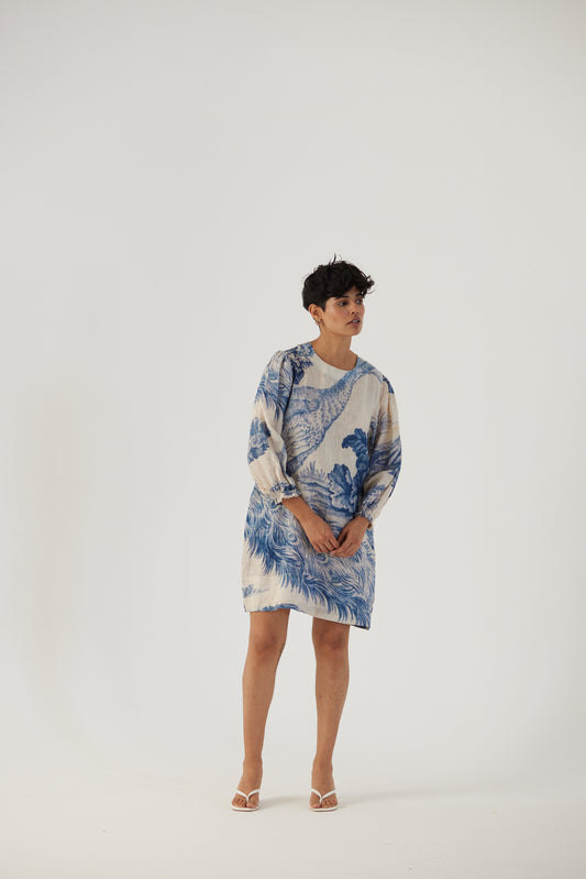 MORNI LINEN SHORT DRESS