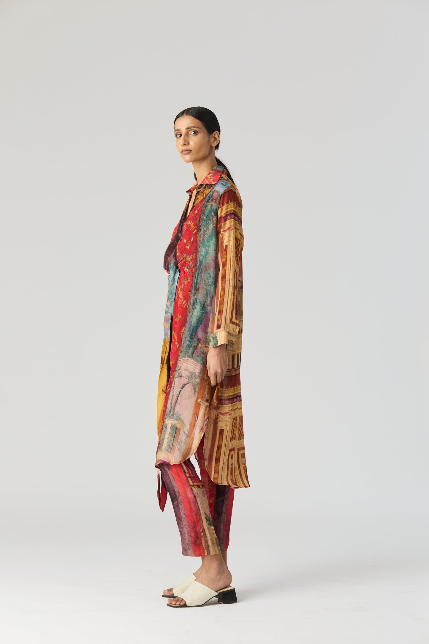 VILLA ROMA WRAP KURTA SET