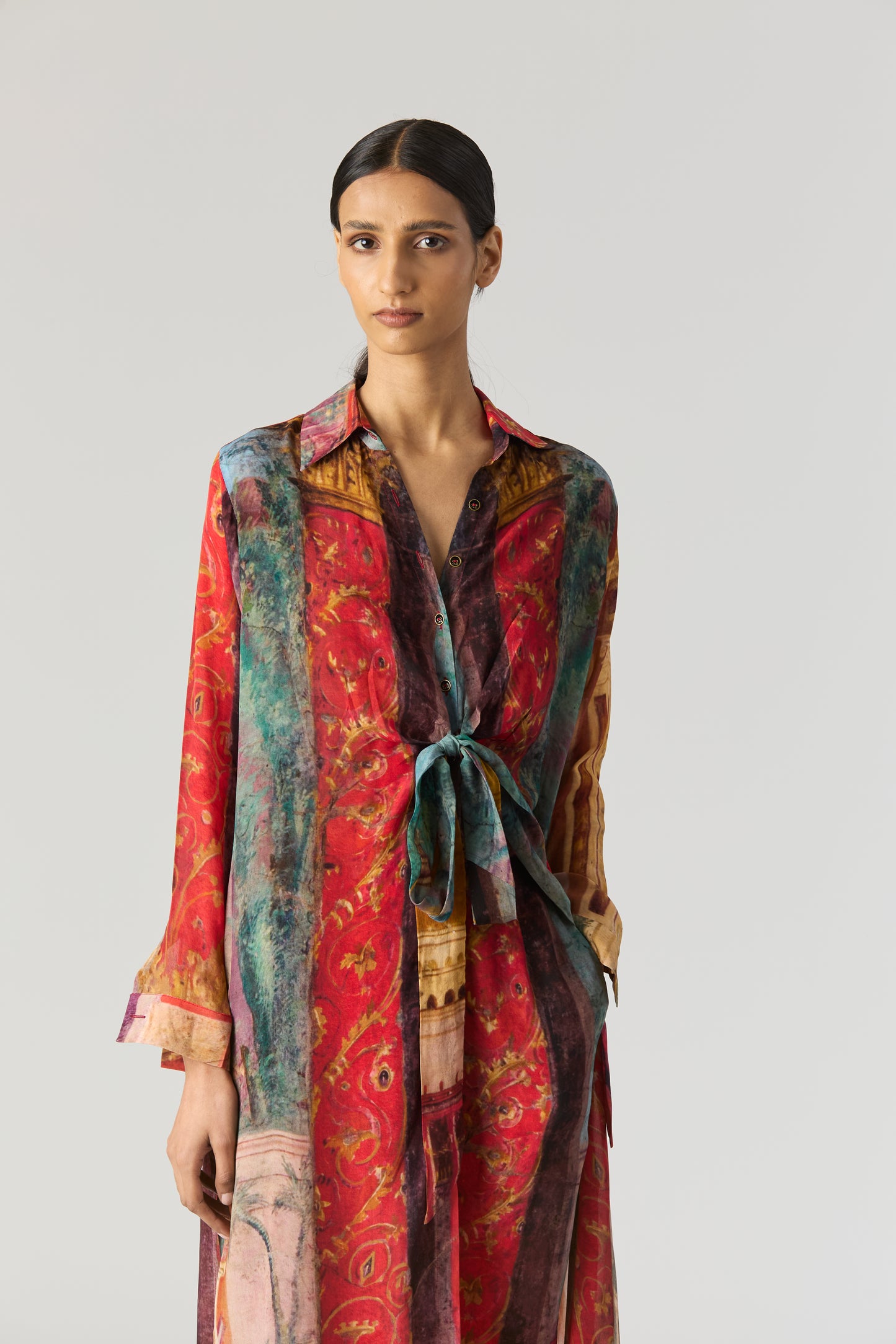 VILLA ROMA WRAP KURTA SET