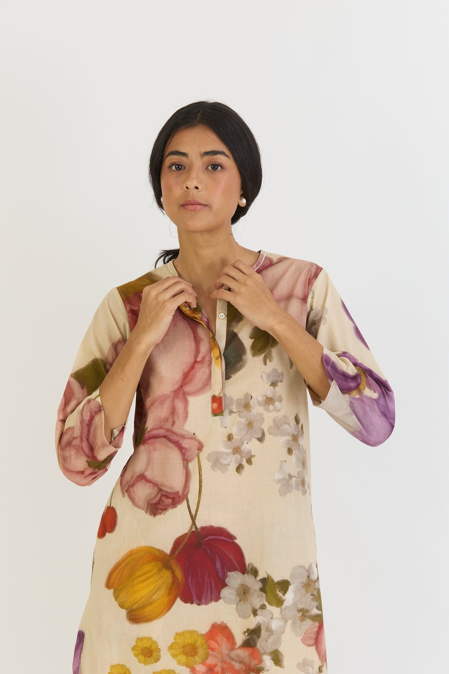 CHERIMOYA LONG KURTA SET