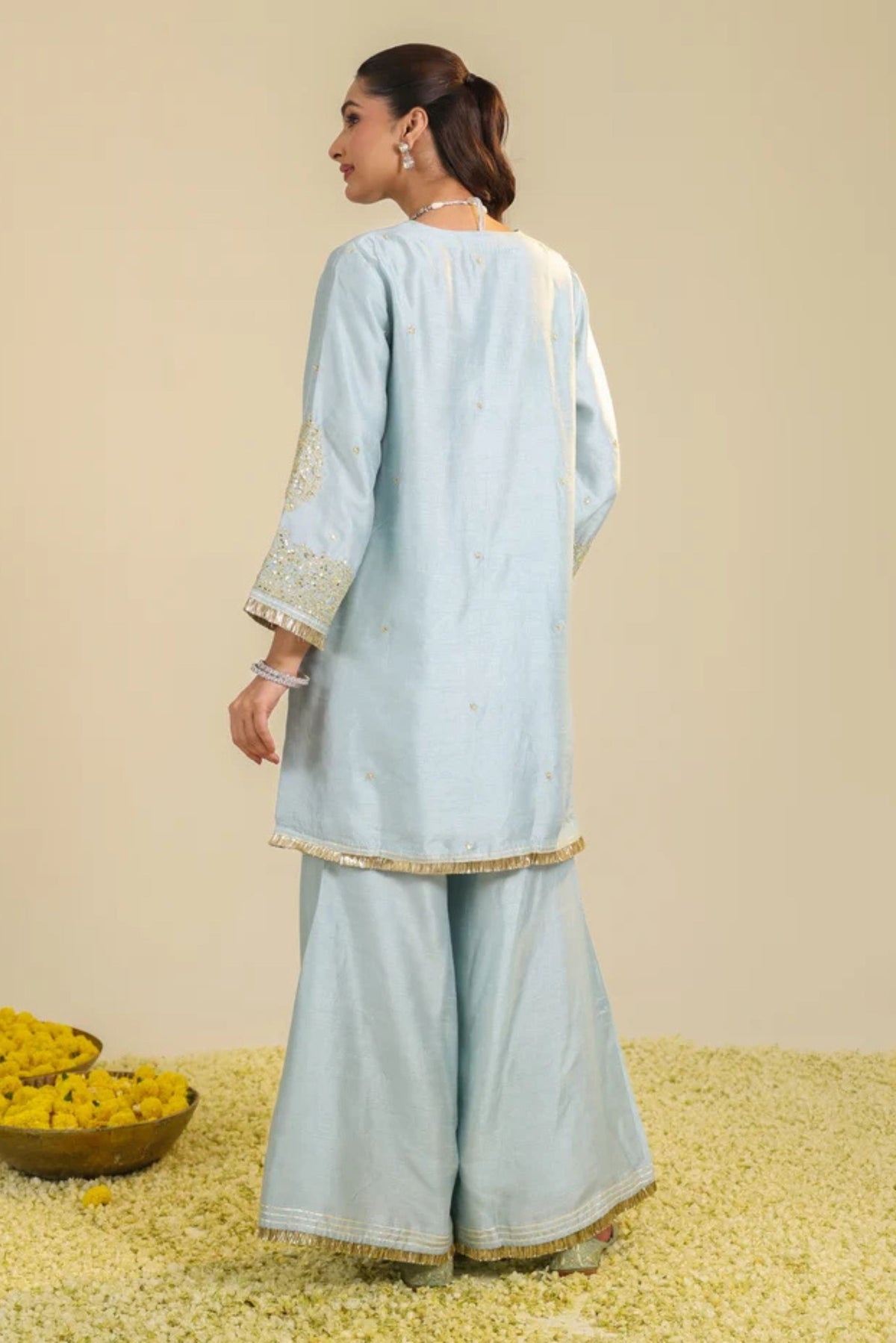 Powder Blue Gulmarg Kurta Set