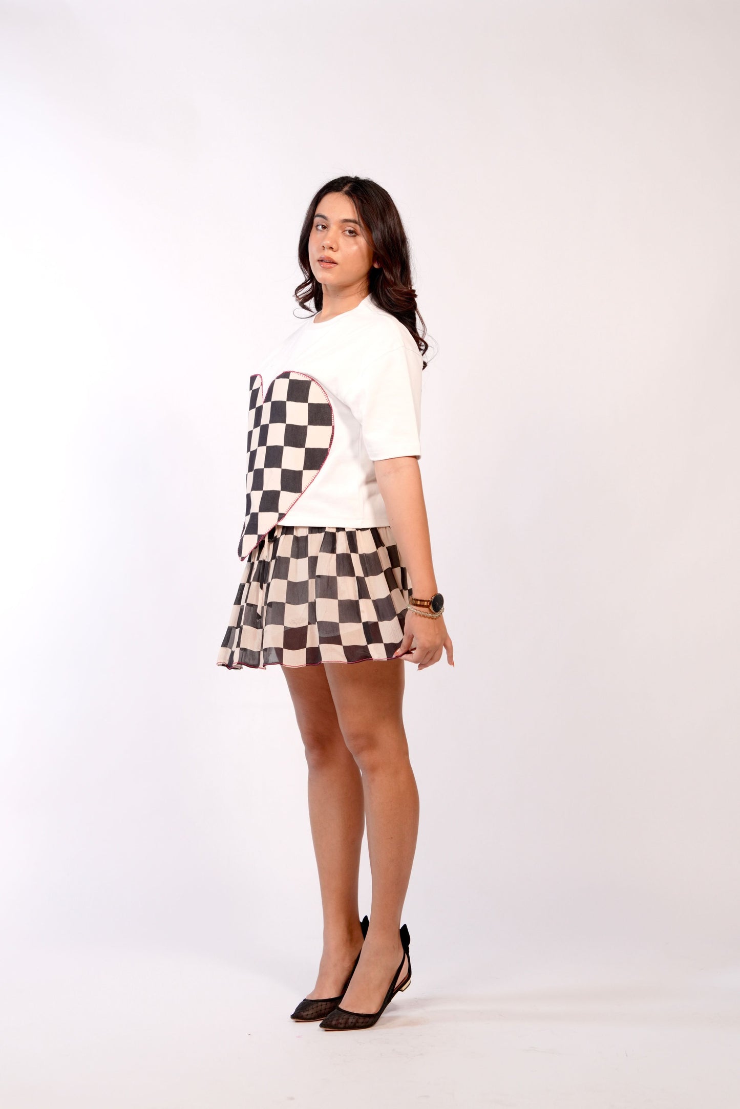 Checkmate skirt