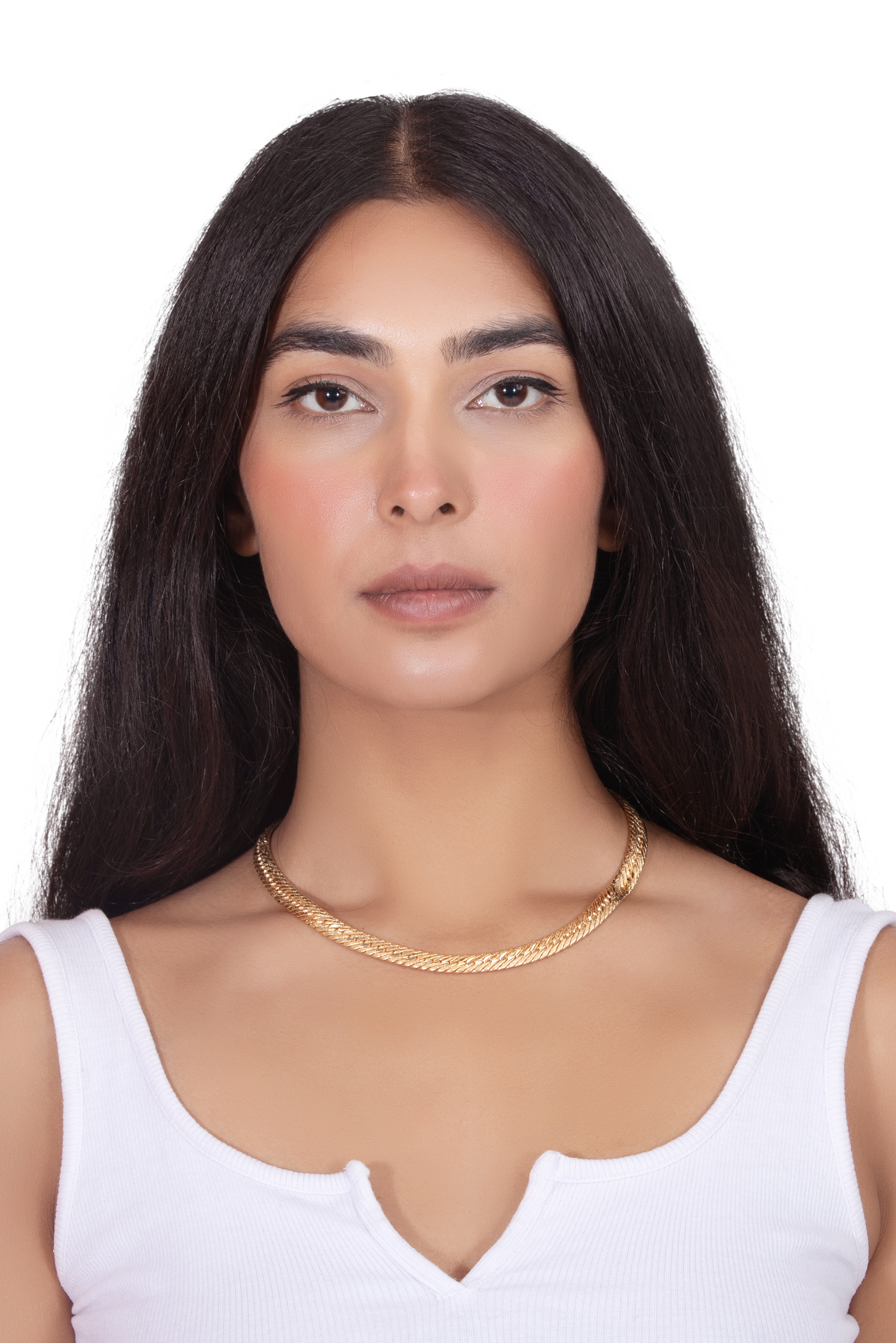 Anaika Reversible Gold Tint Chain