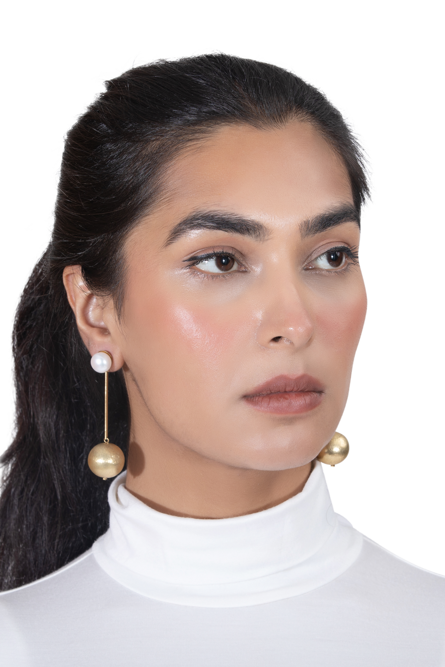 Helios Gold Earrings