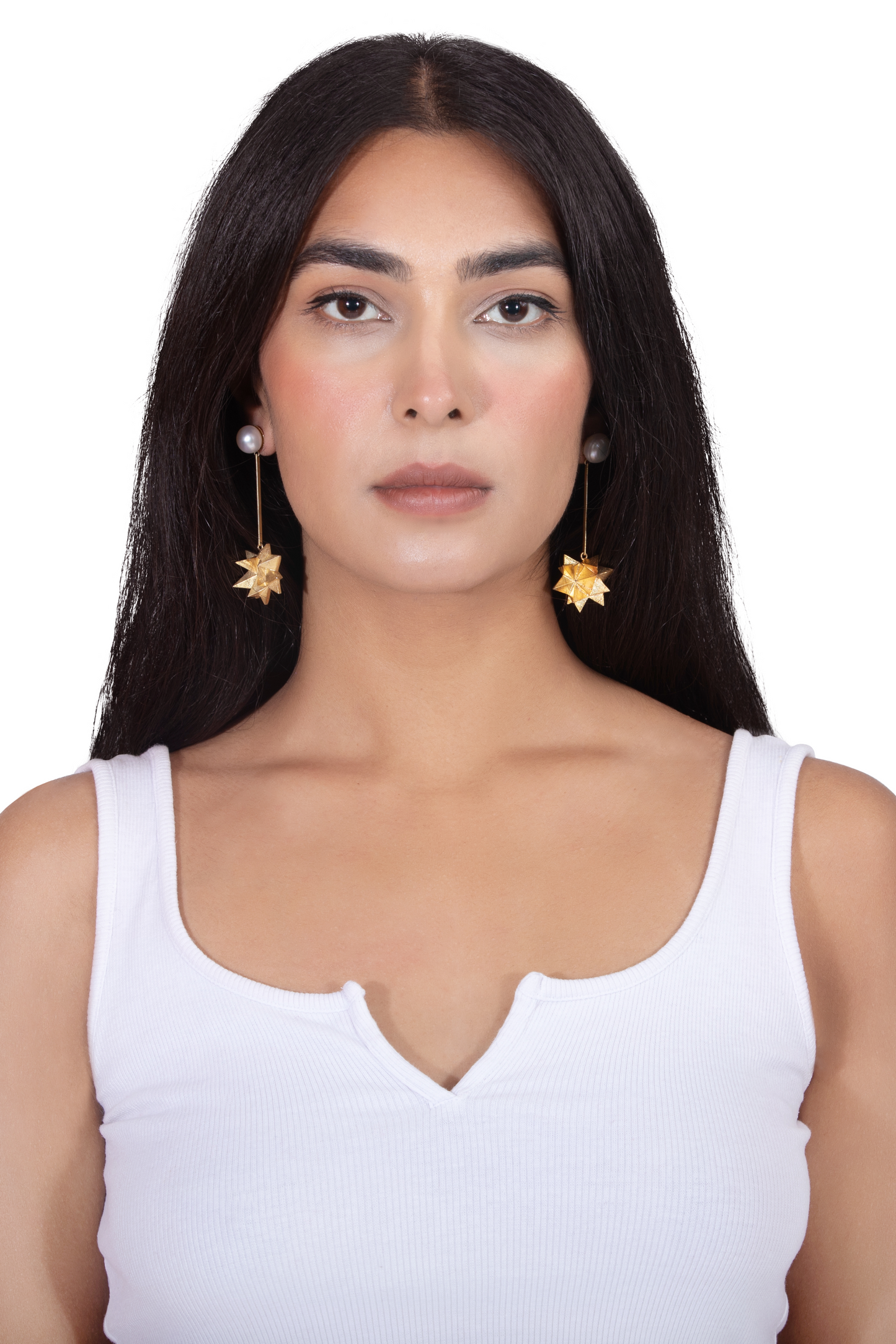 Setareh Gold Earrings