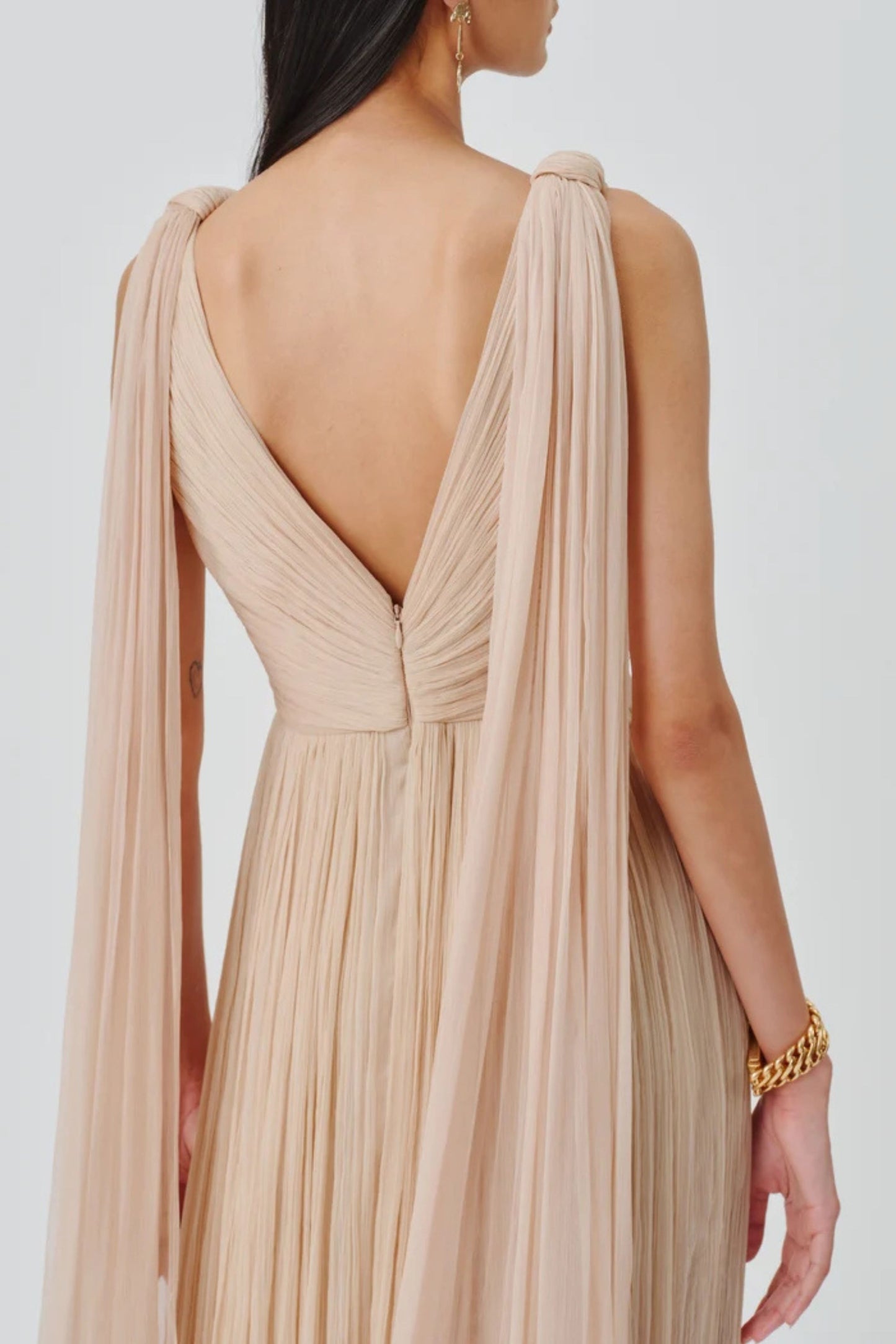 Athena Ruched Gown