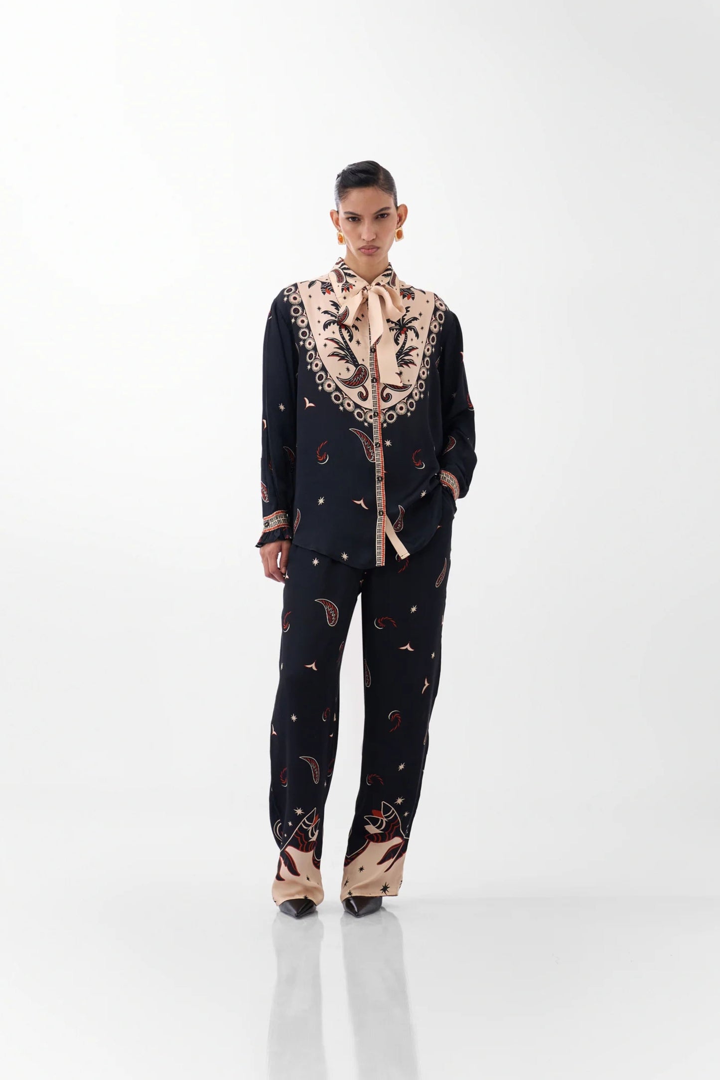 Thais Pants - Nocturnal Jungle