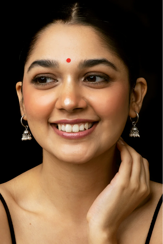 Nanni Jhumki- Small Jhumki with Pearl Latkan