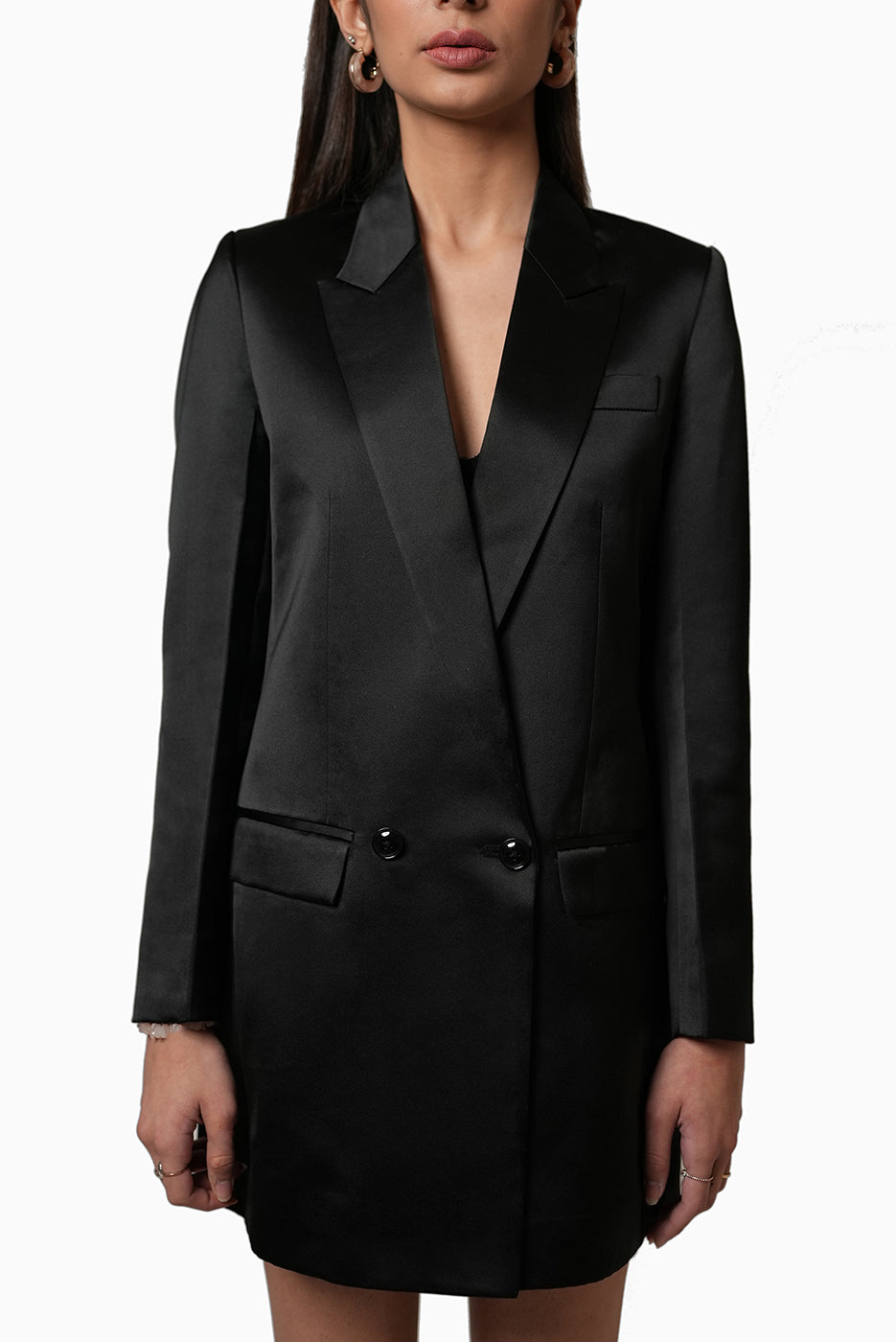 CLASSIC NOIR BLAZER DRESS