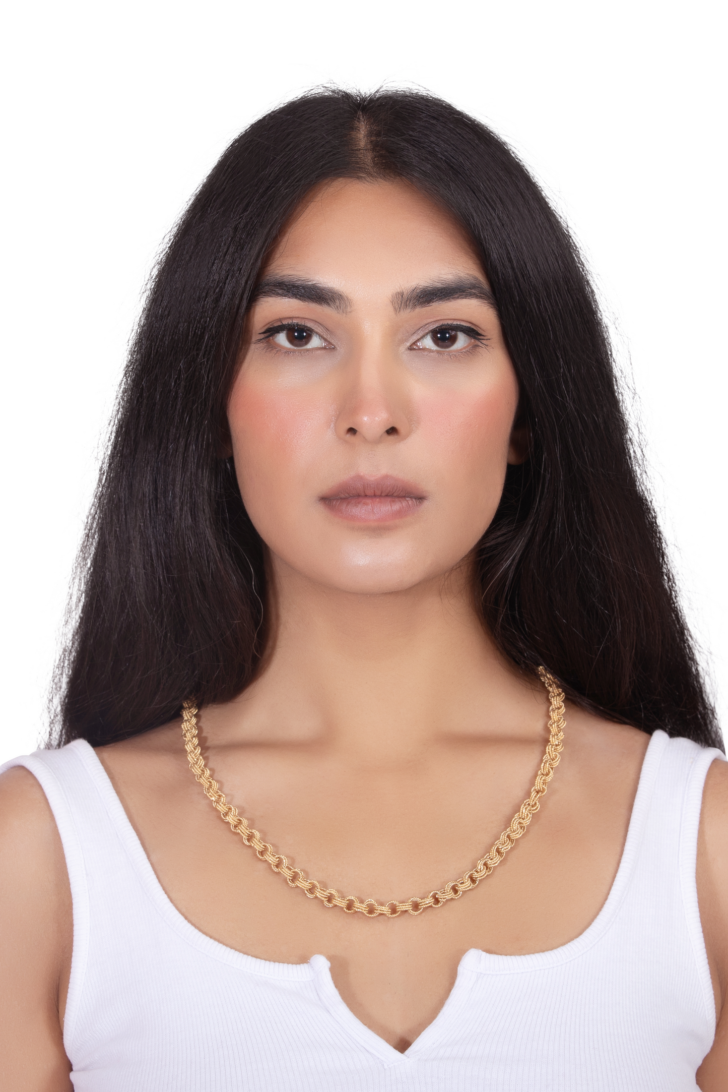 Chalah Gold Chain Necklace