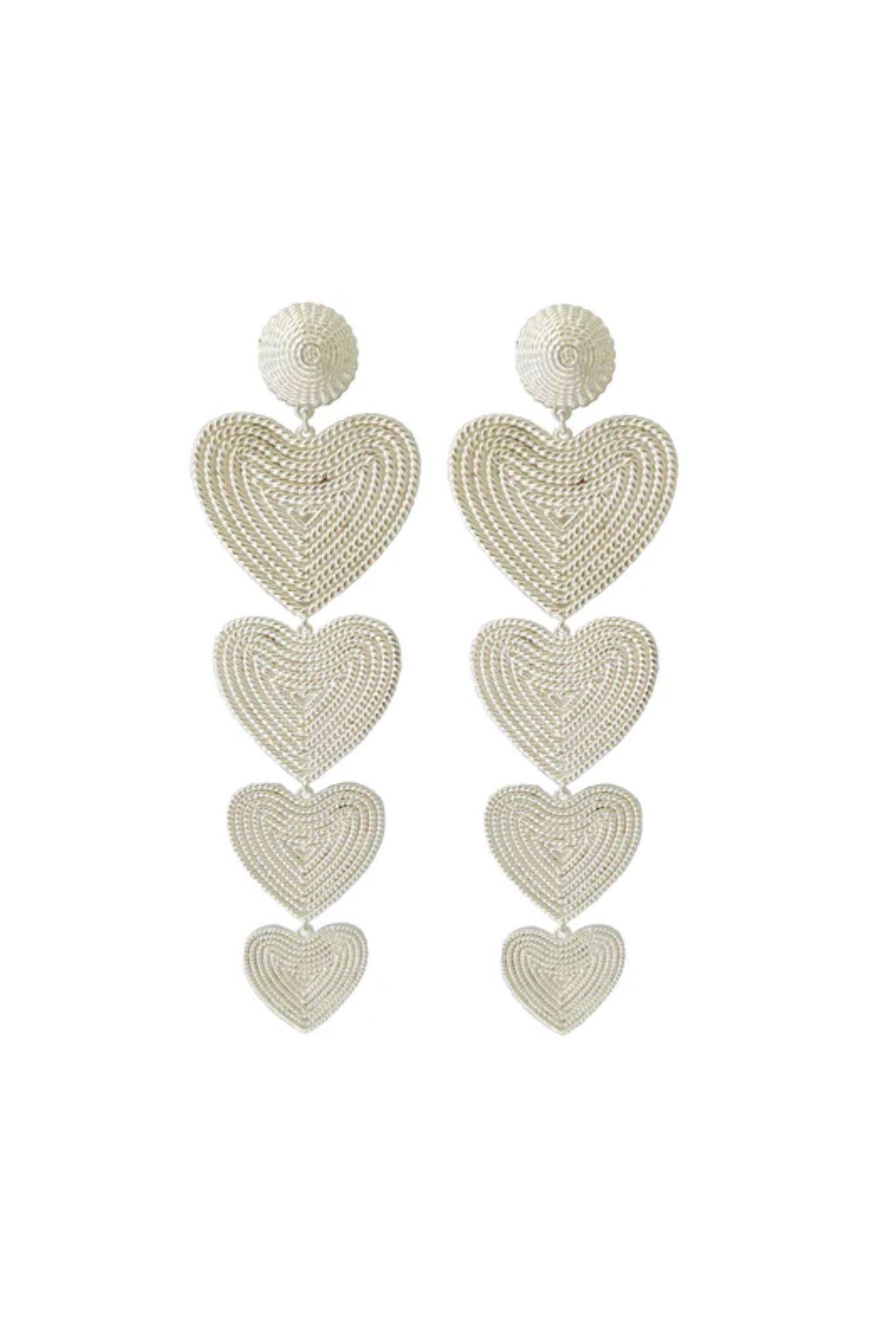 Labyrinthe Heart Danglers