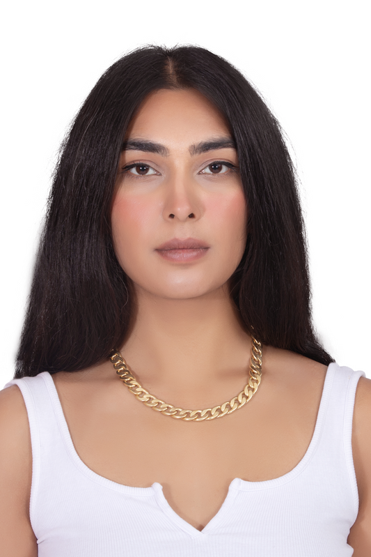 Ananda Gold Chunky Chain Necklace